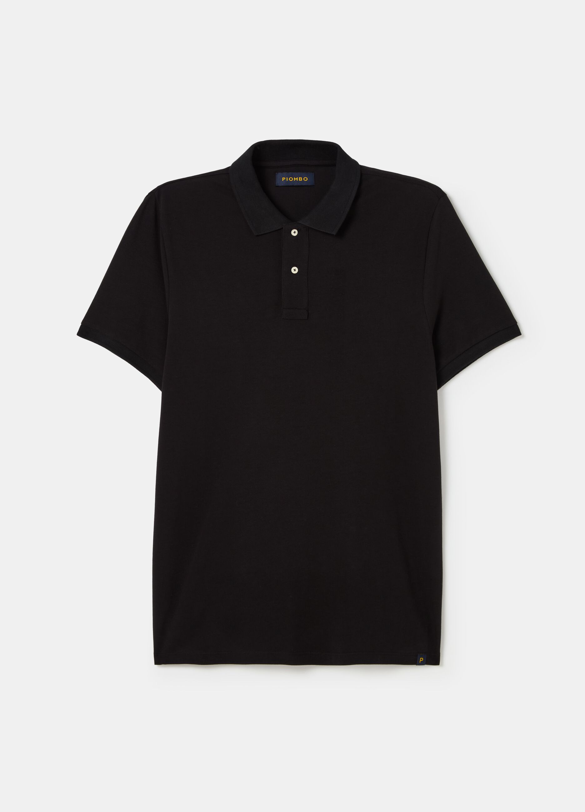 Supima cotton piquet polo shirt