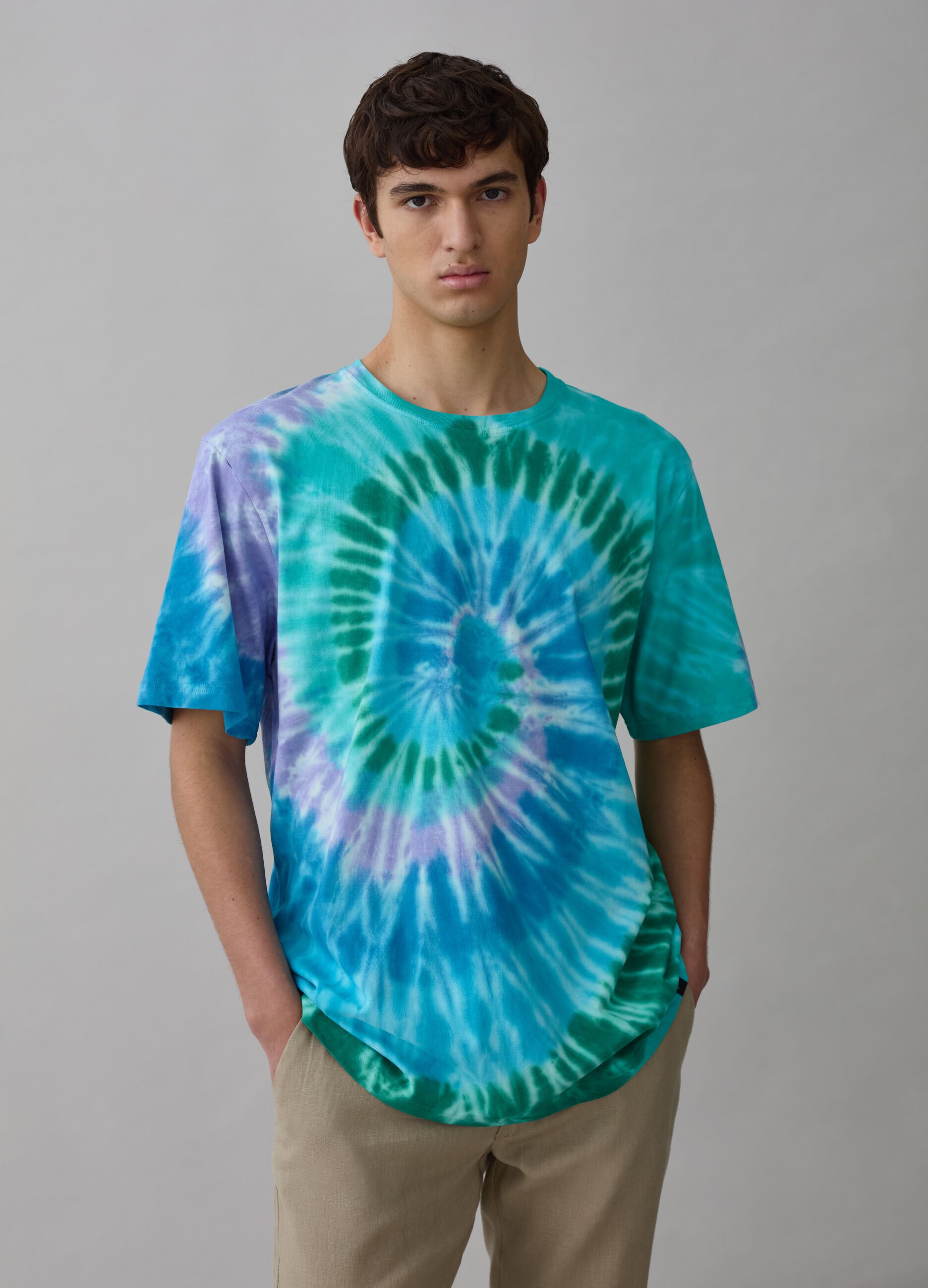 T-shirt in Tie Dye cotton_0