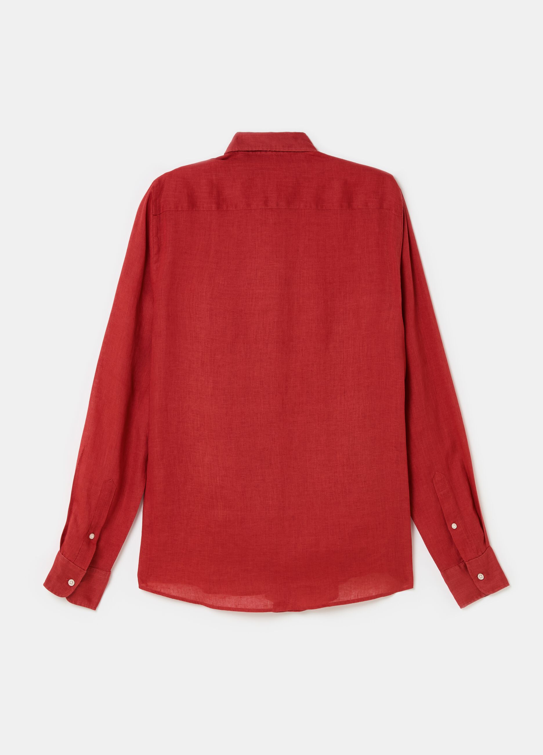 Regular-fit shirt in linen_4