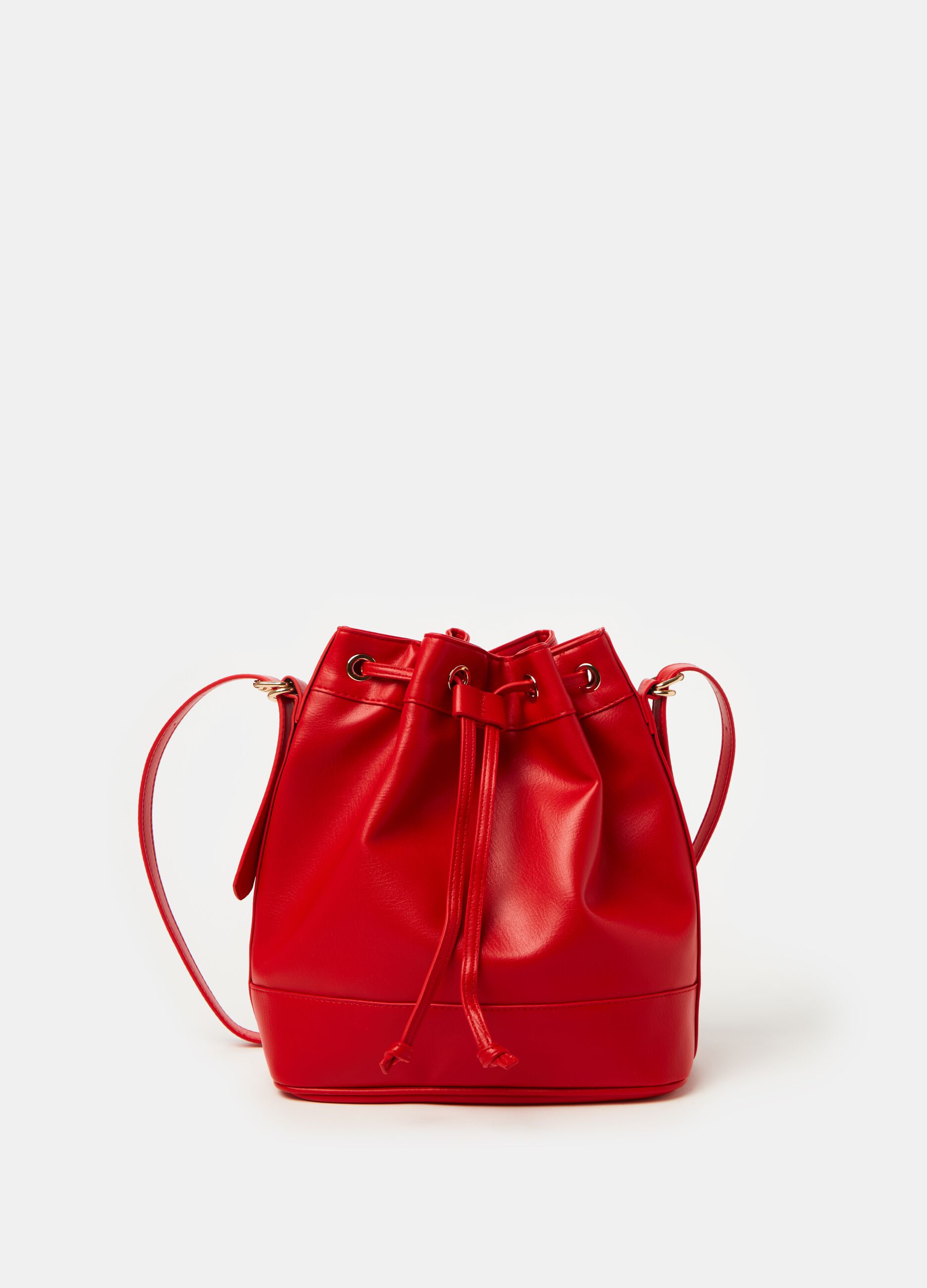 Bucket bag with shoulder strap_0