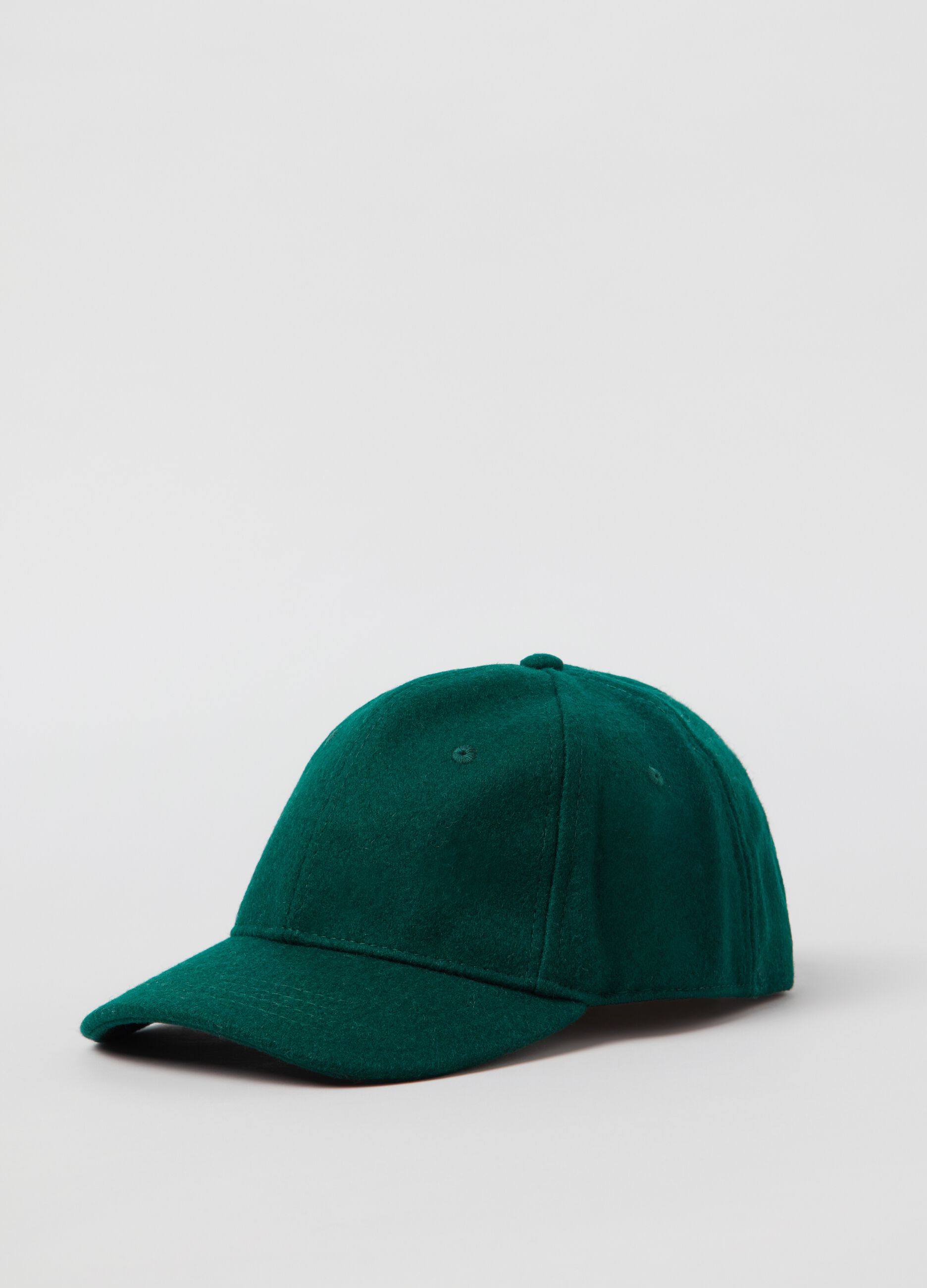 Felt baseball cap