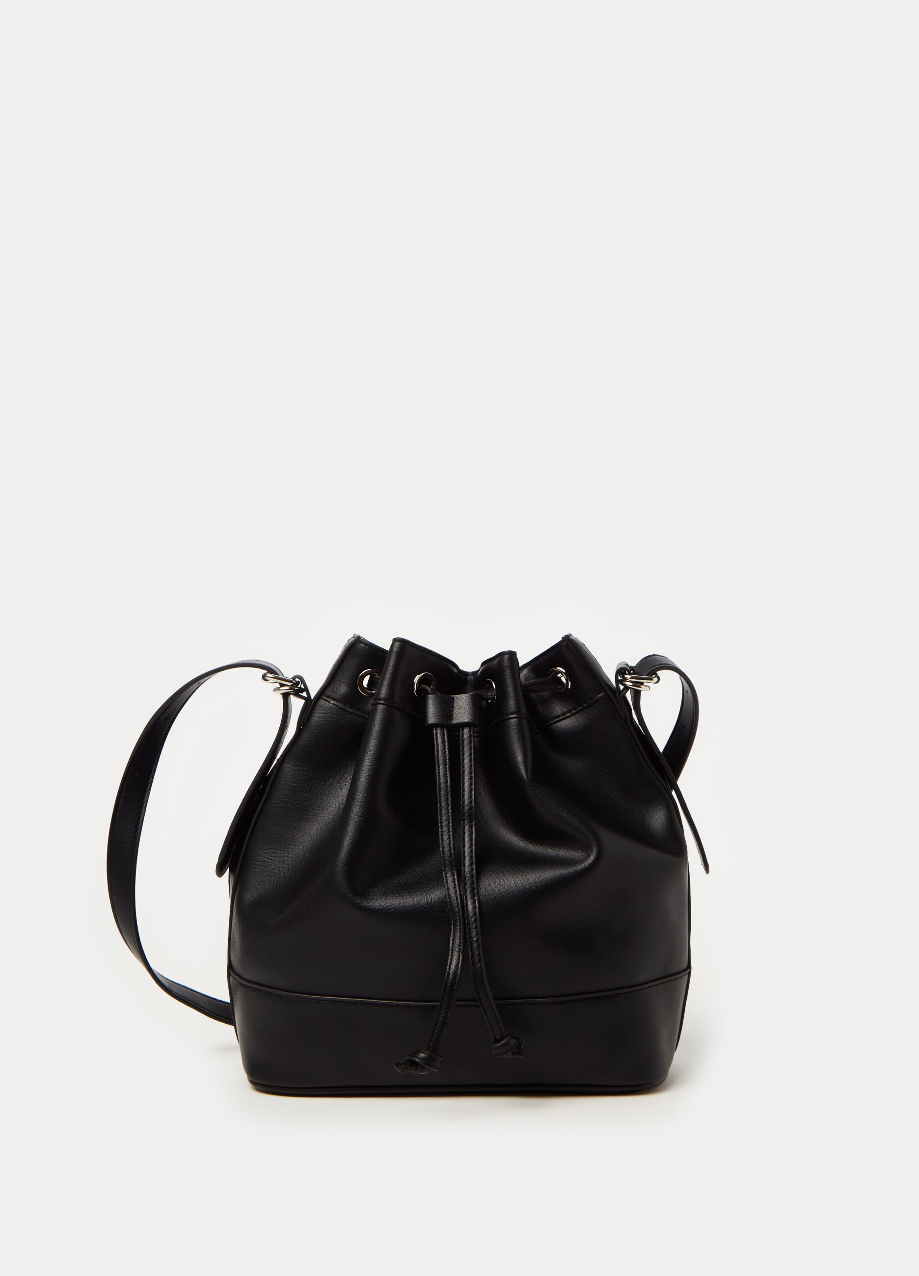 Bucket bag with shoulder strap_0