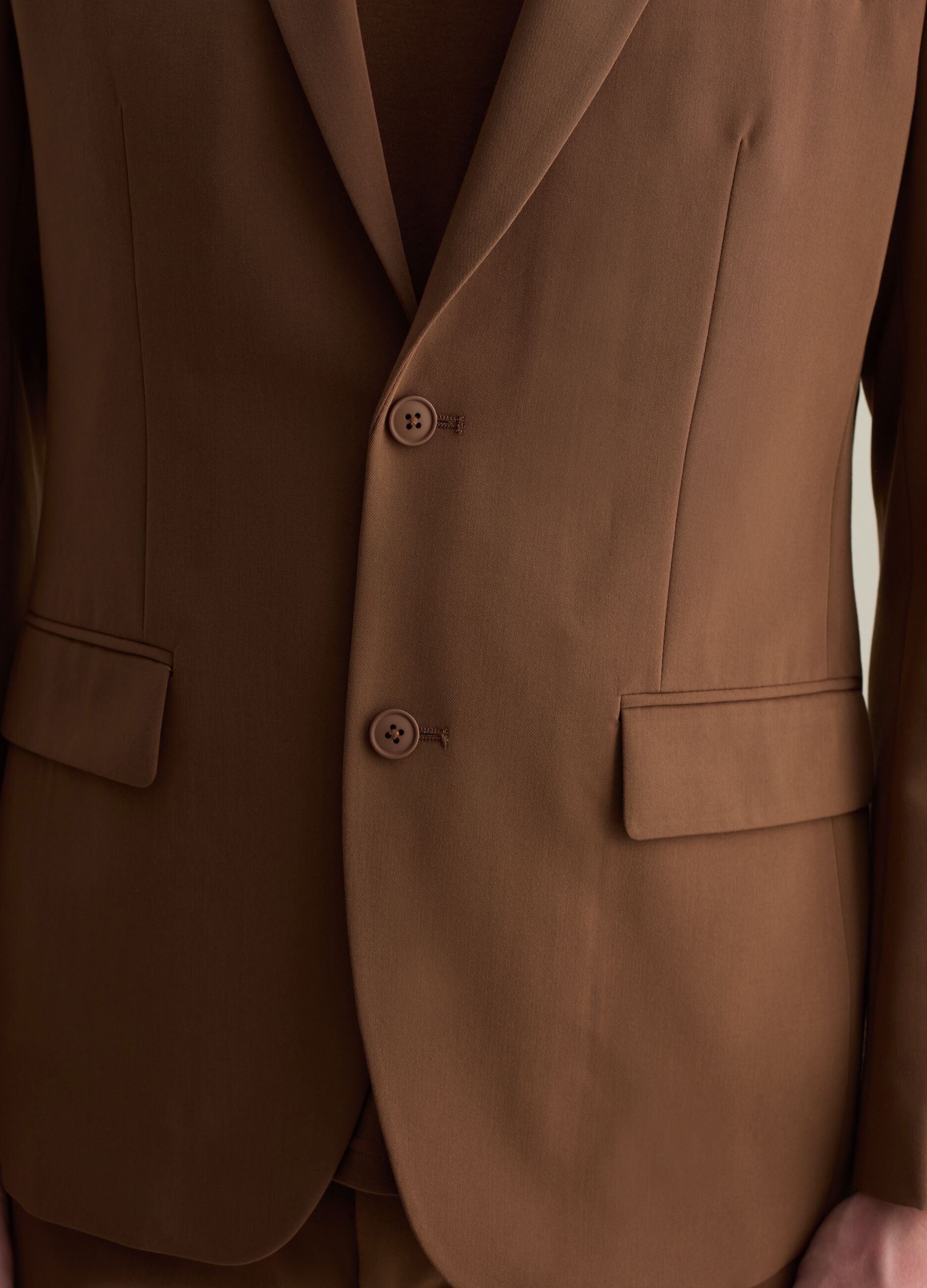 Single-breasted regular-fit blazer