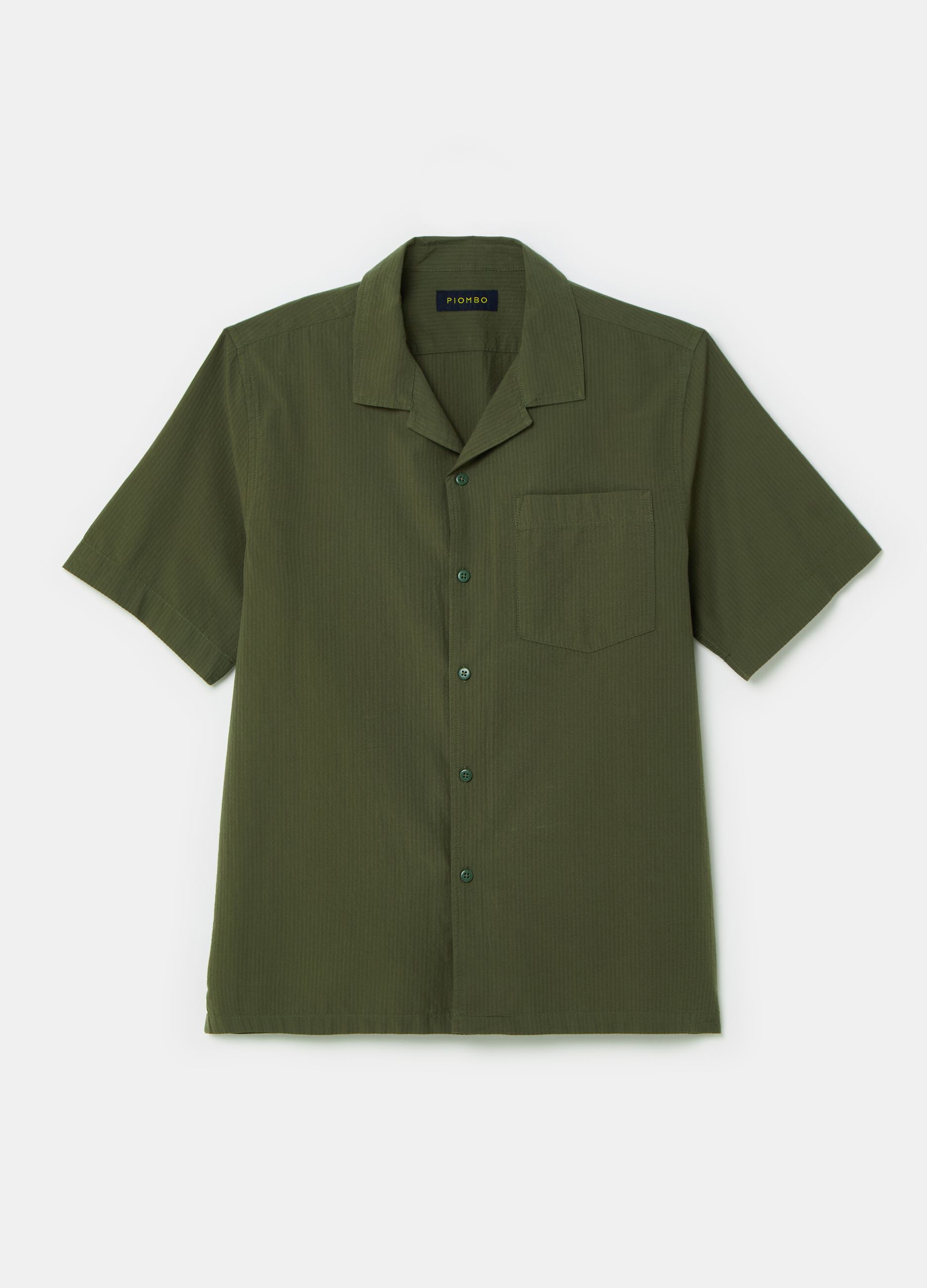 Camisa de manga corta de sirsaca con bolsillo_3