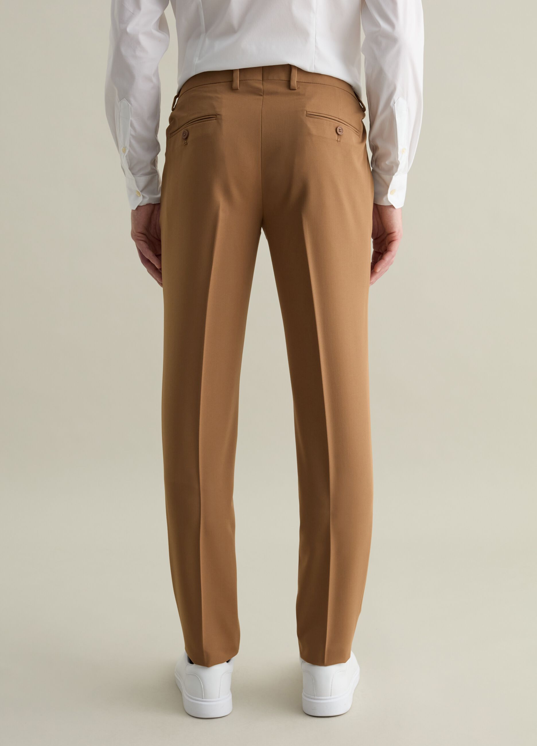 Pantalón de vestir elástico