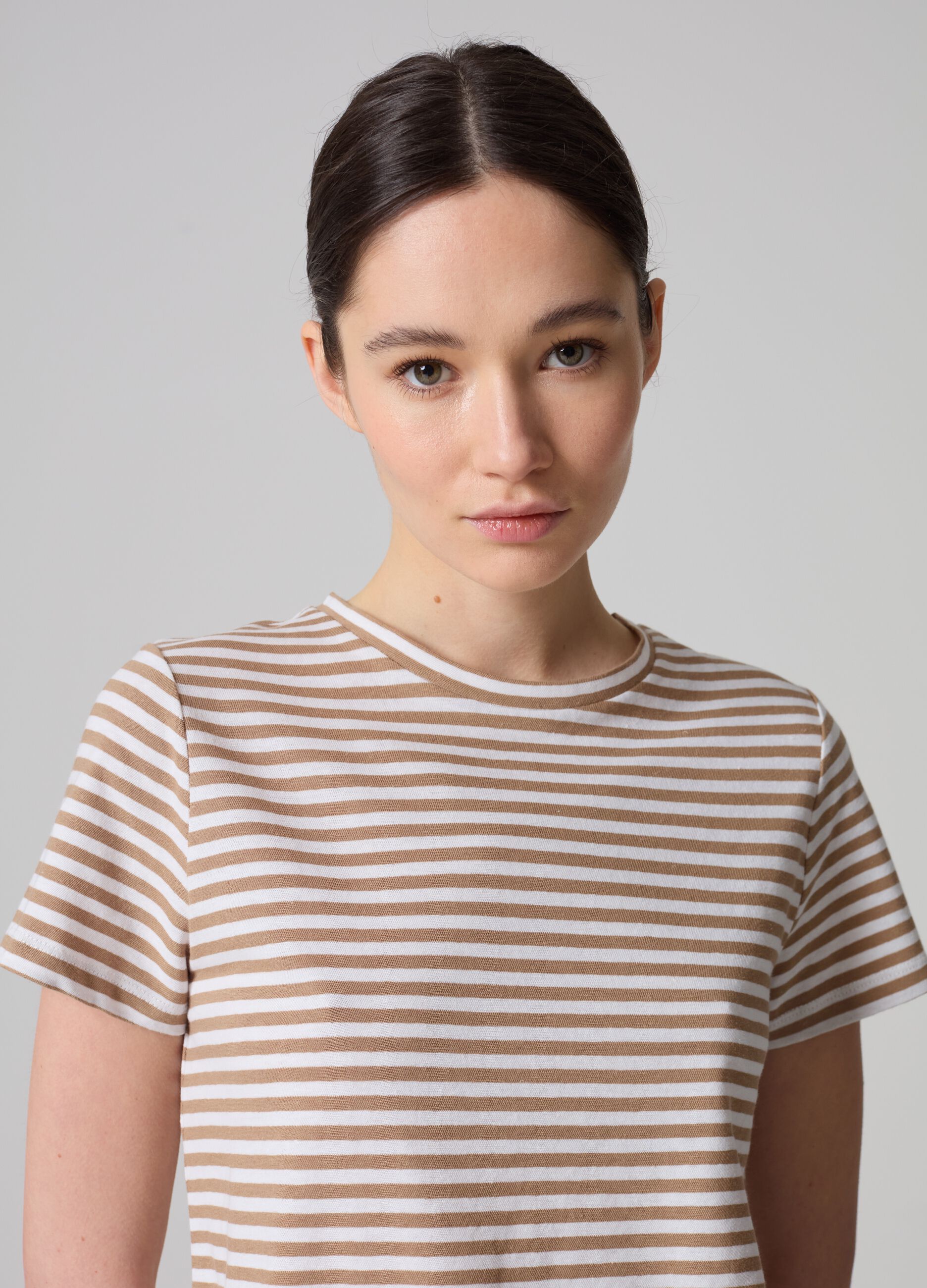 Contemporary striped T-shirt