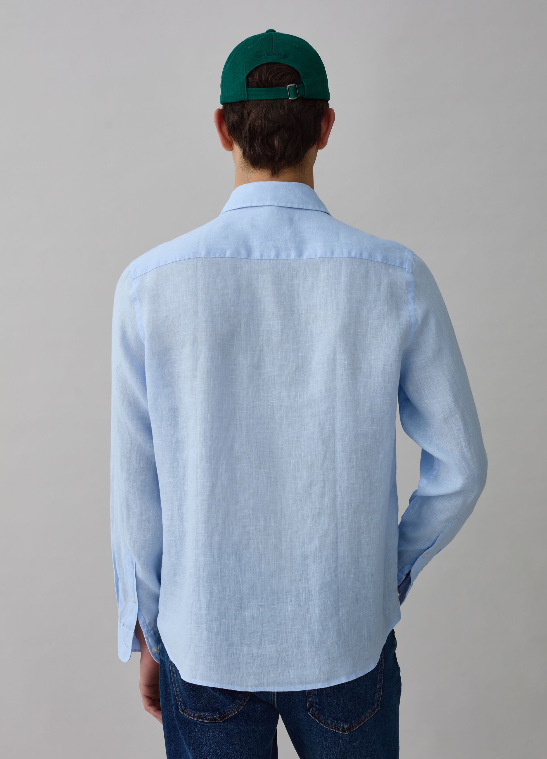 Camisa regular fit de lino_2