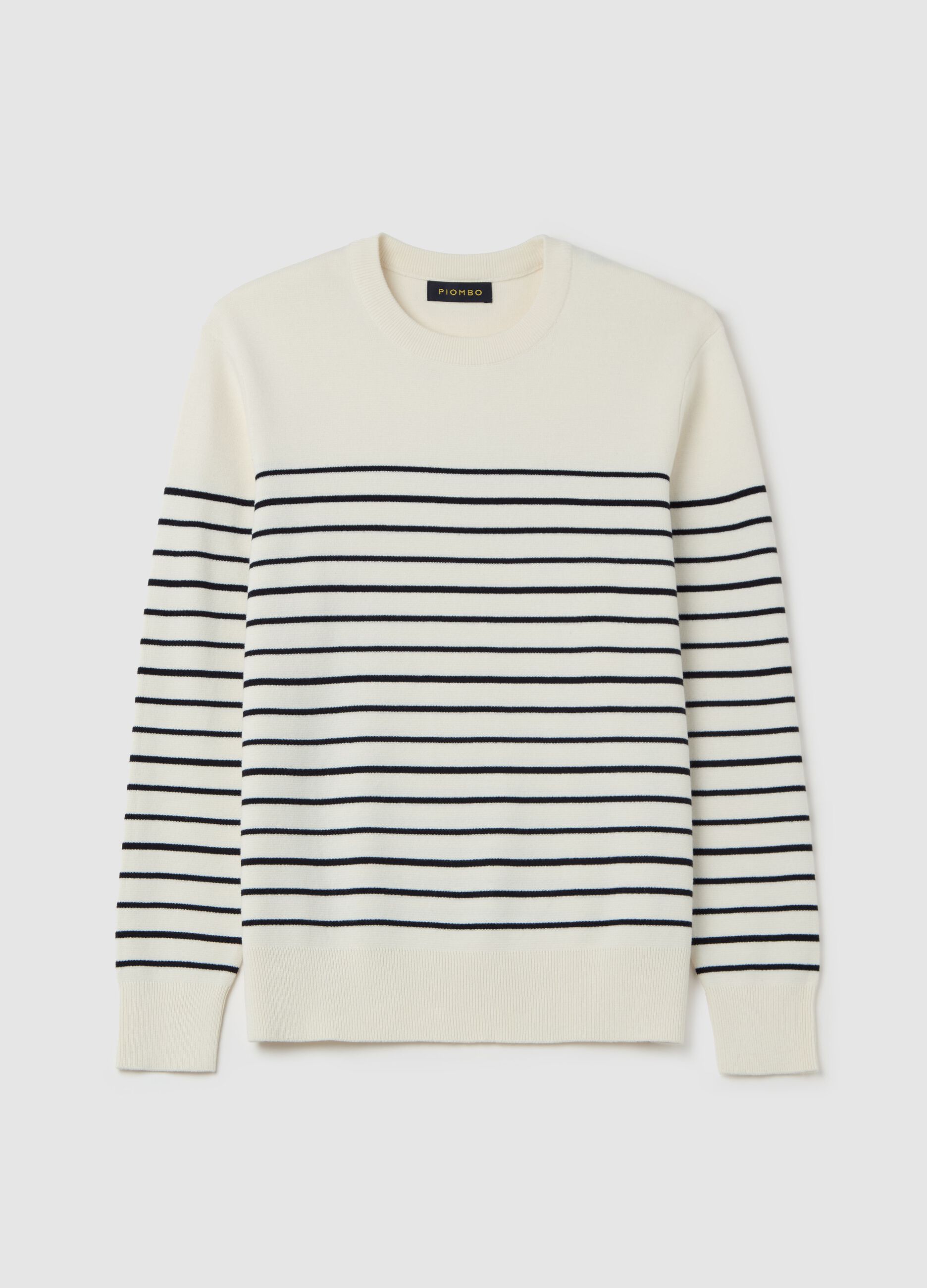 Jersey de rayas finas