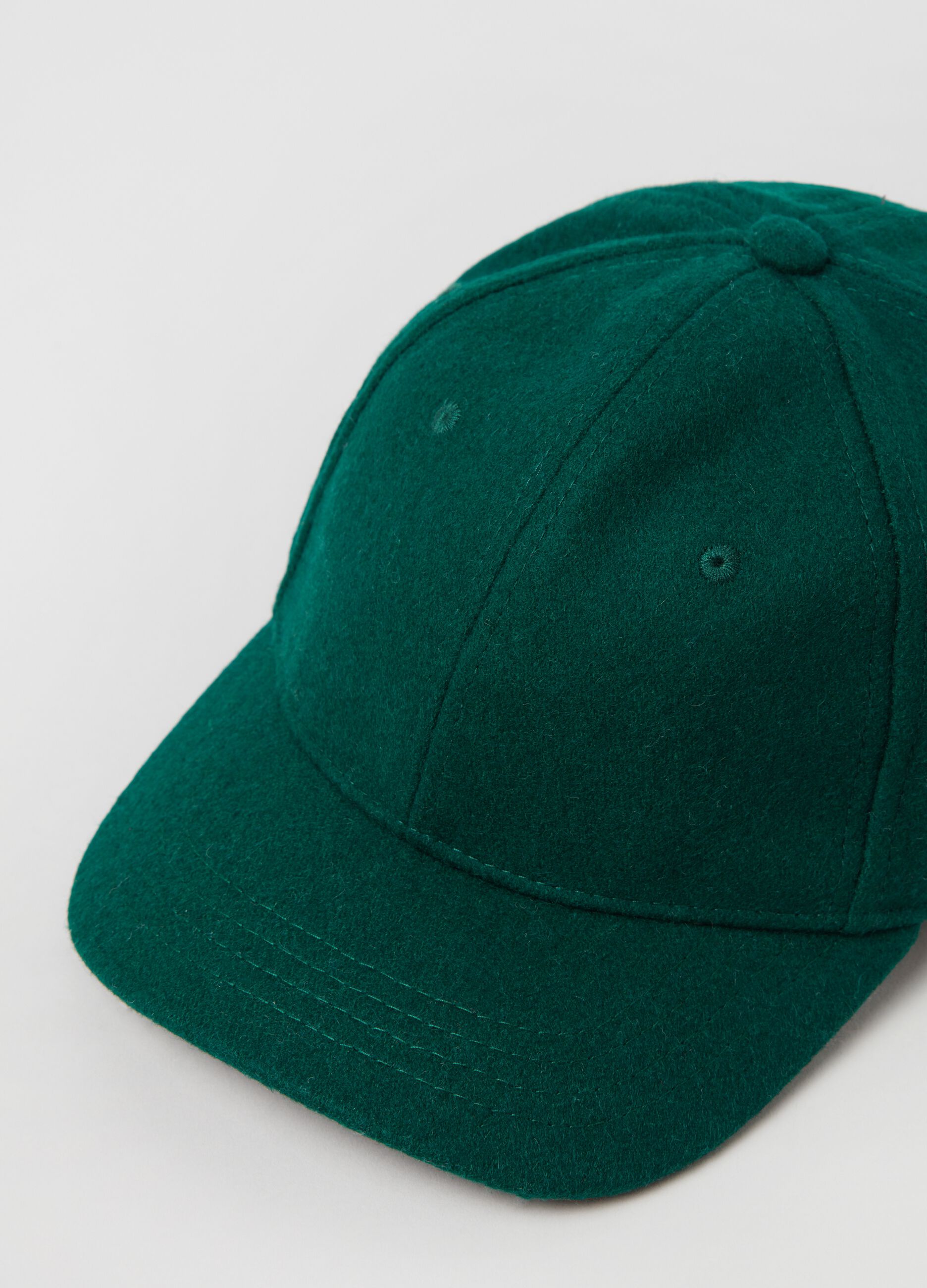 Felt baseball cap