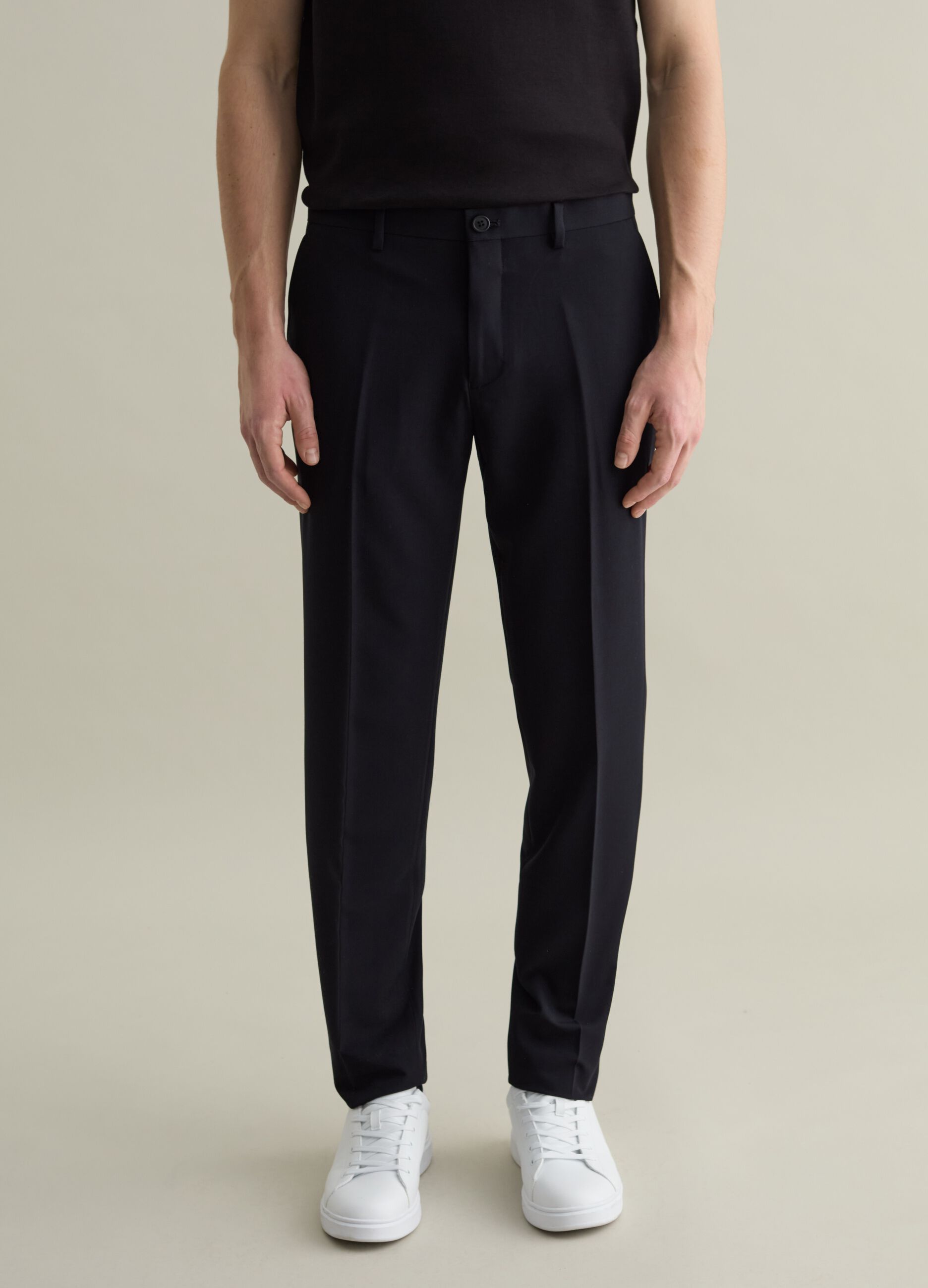 Pantalón de vestir elástico