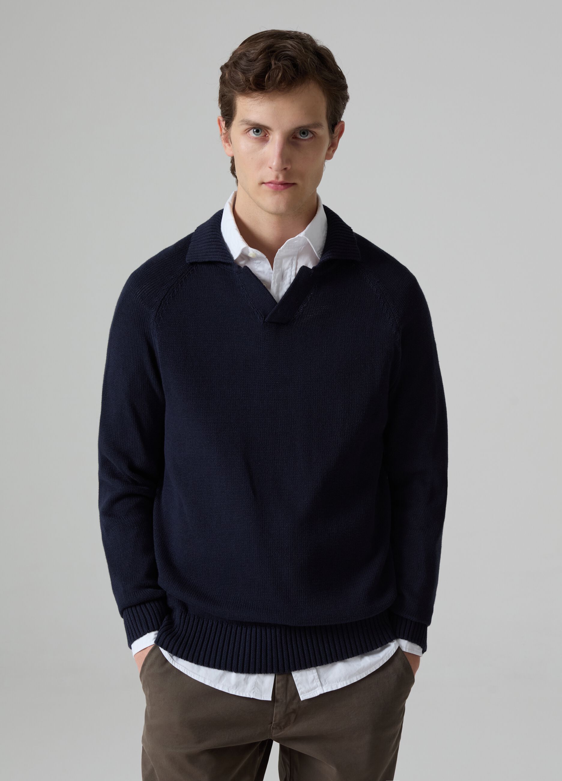 Men's Knitwear: Italian Pullover, Cardigans & More | PIOMBO