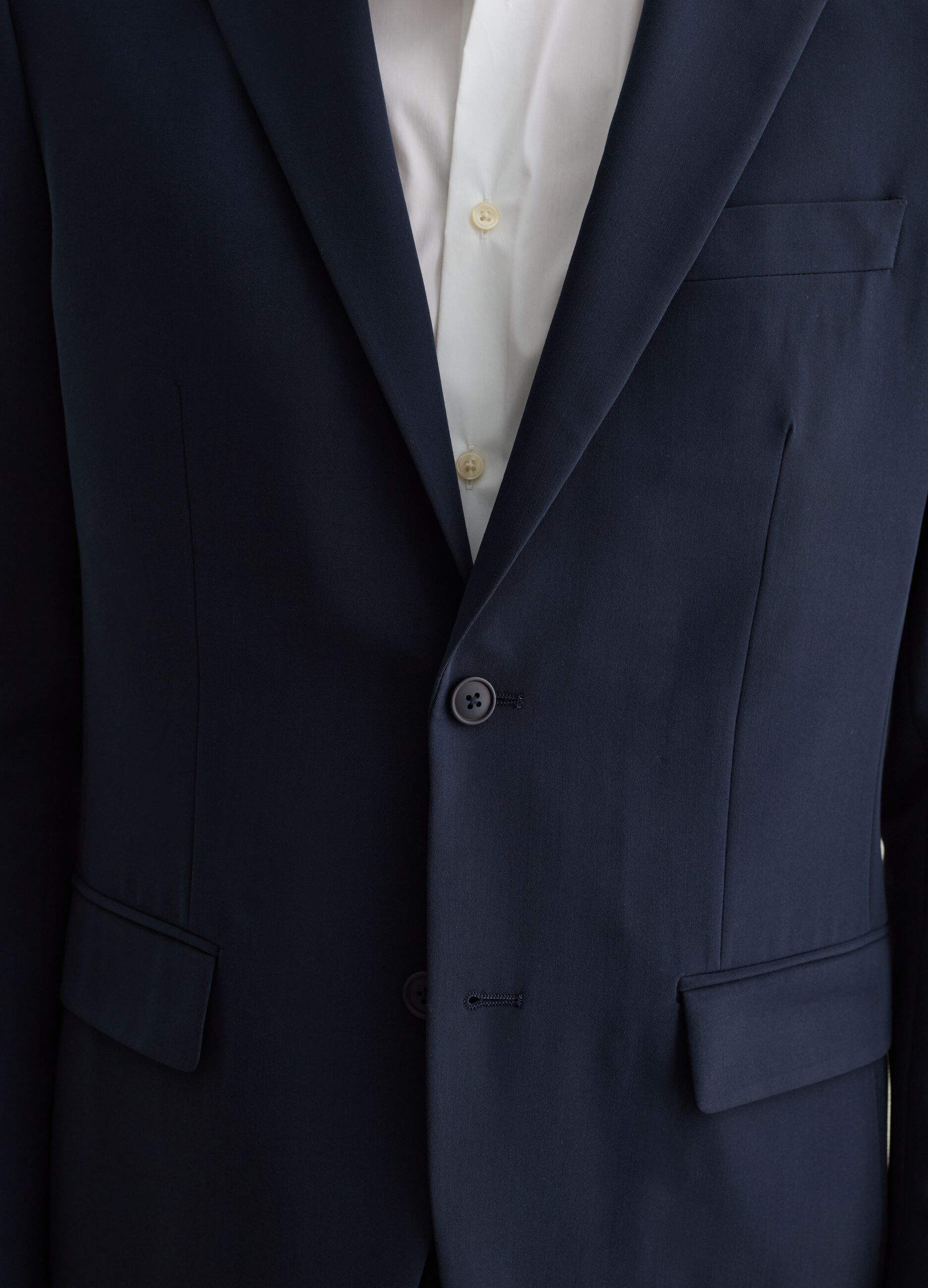 Single-breasted regular-fit blazer