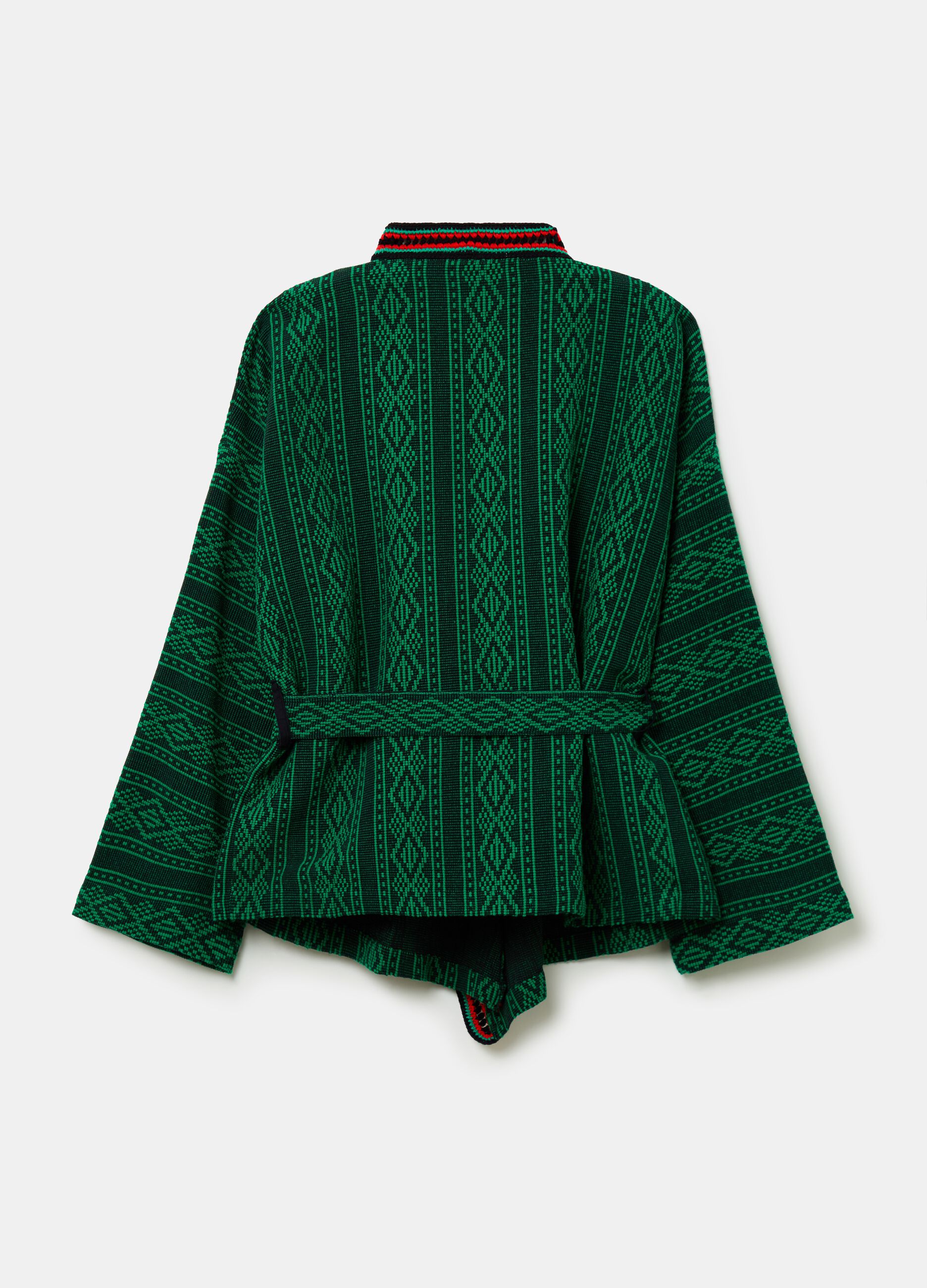 Kimono with ethnic designs