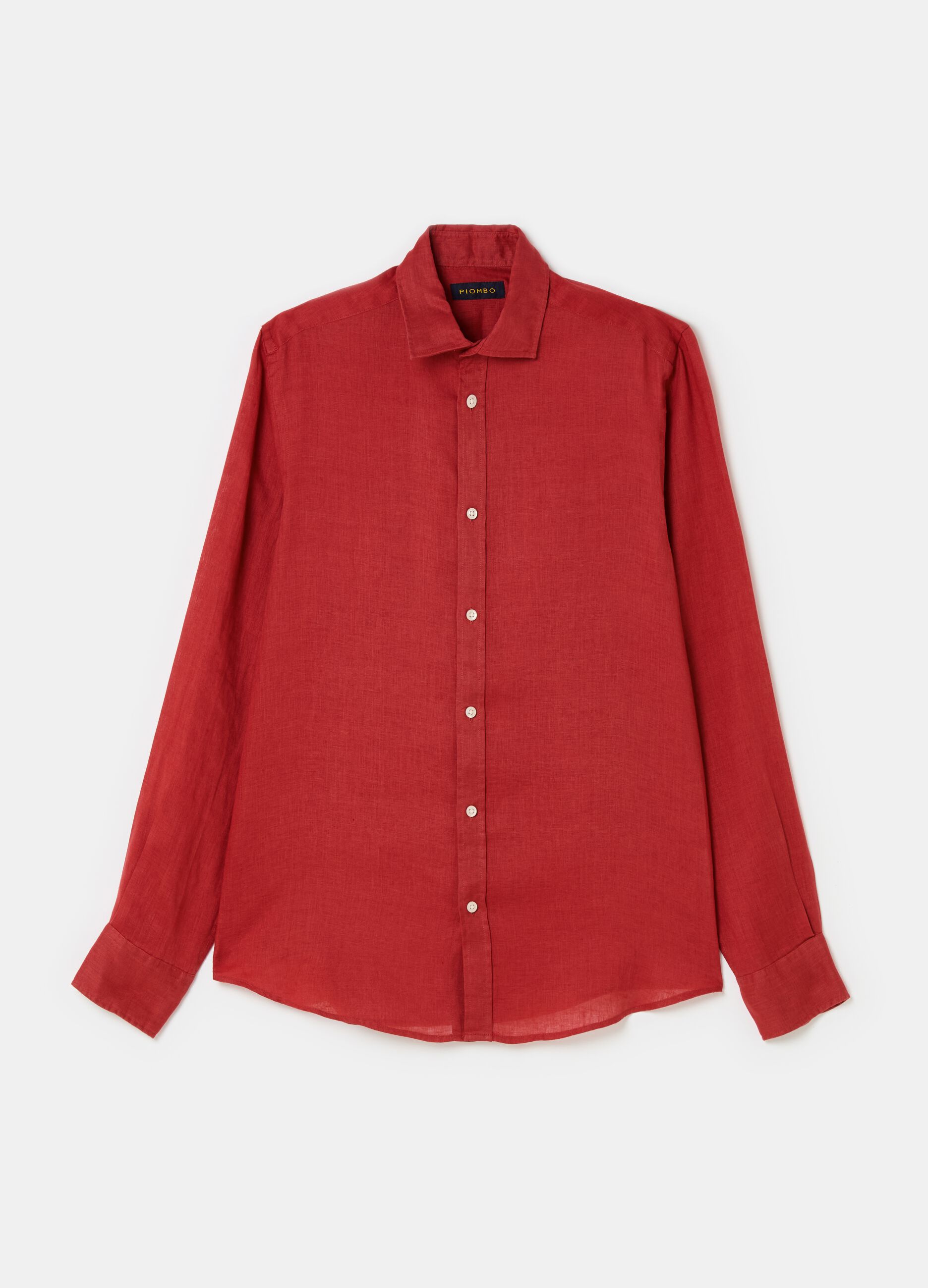 Regular-fit shirt in linen_3