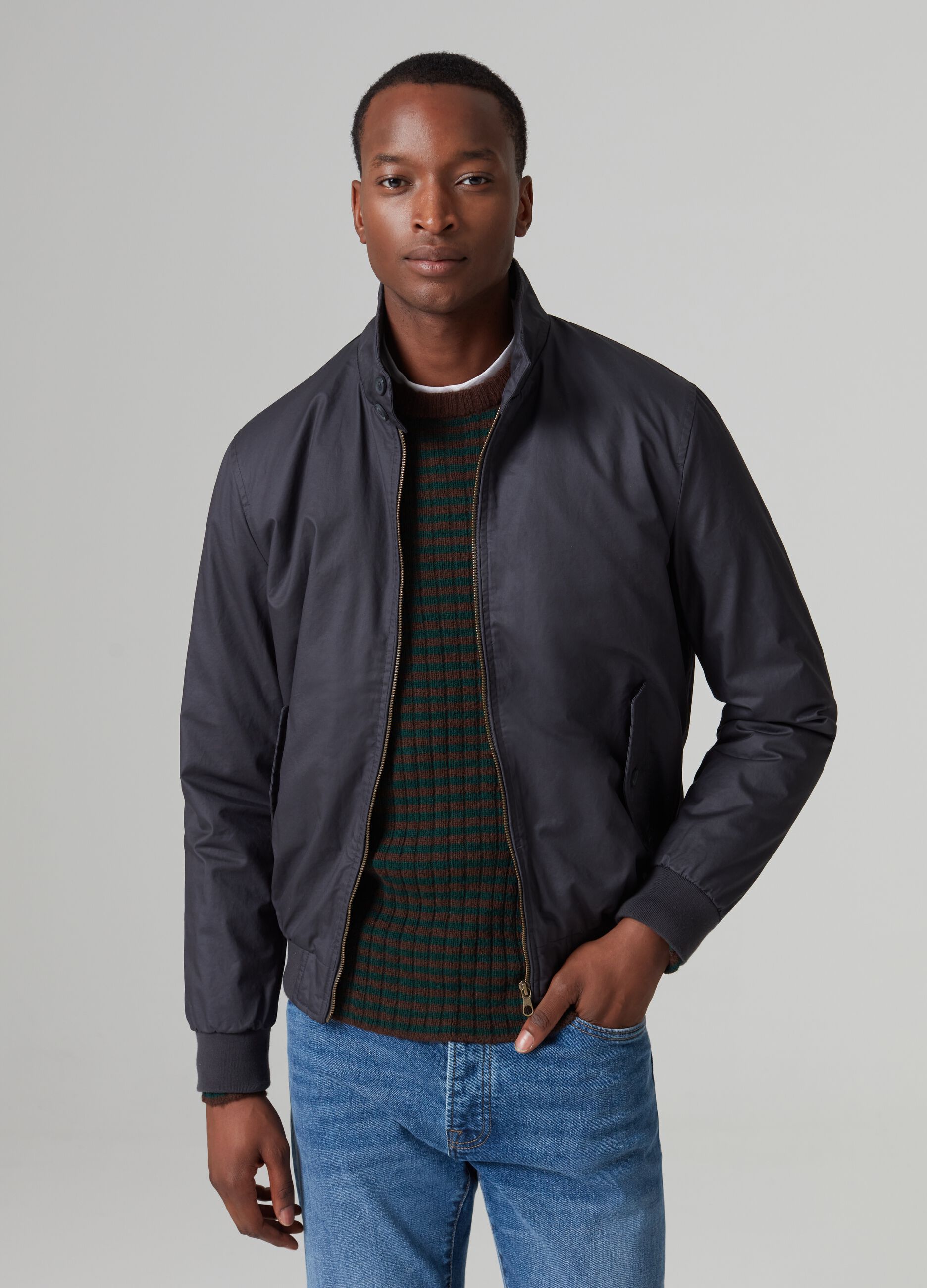 Men's cotton clearance bomber jacket