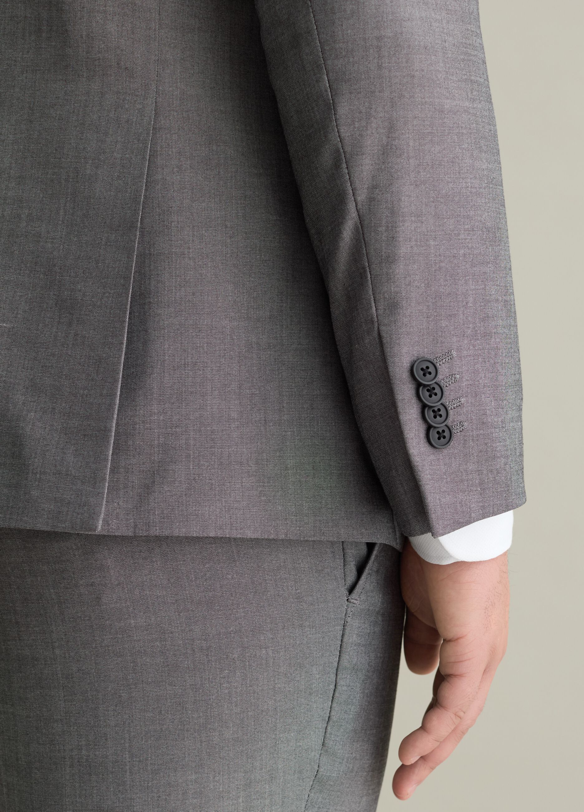 Regular-fit blazer in viscose blend