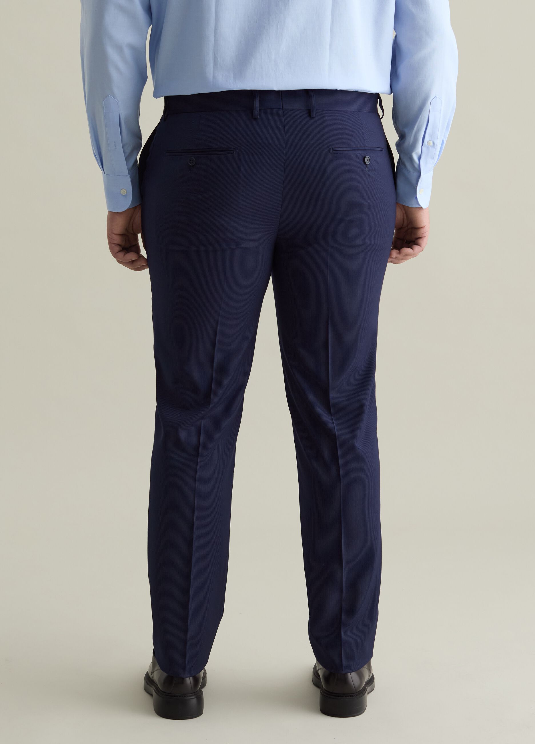 Regular-fit trousers in viscose blend