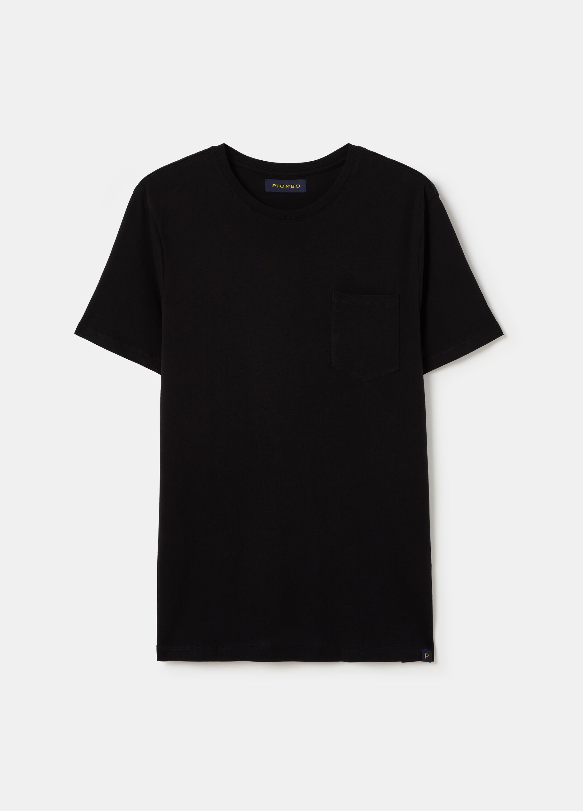 Supima cotton T-shirt with pocket_3
