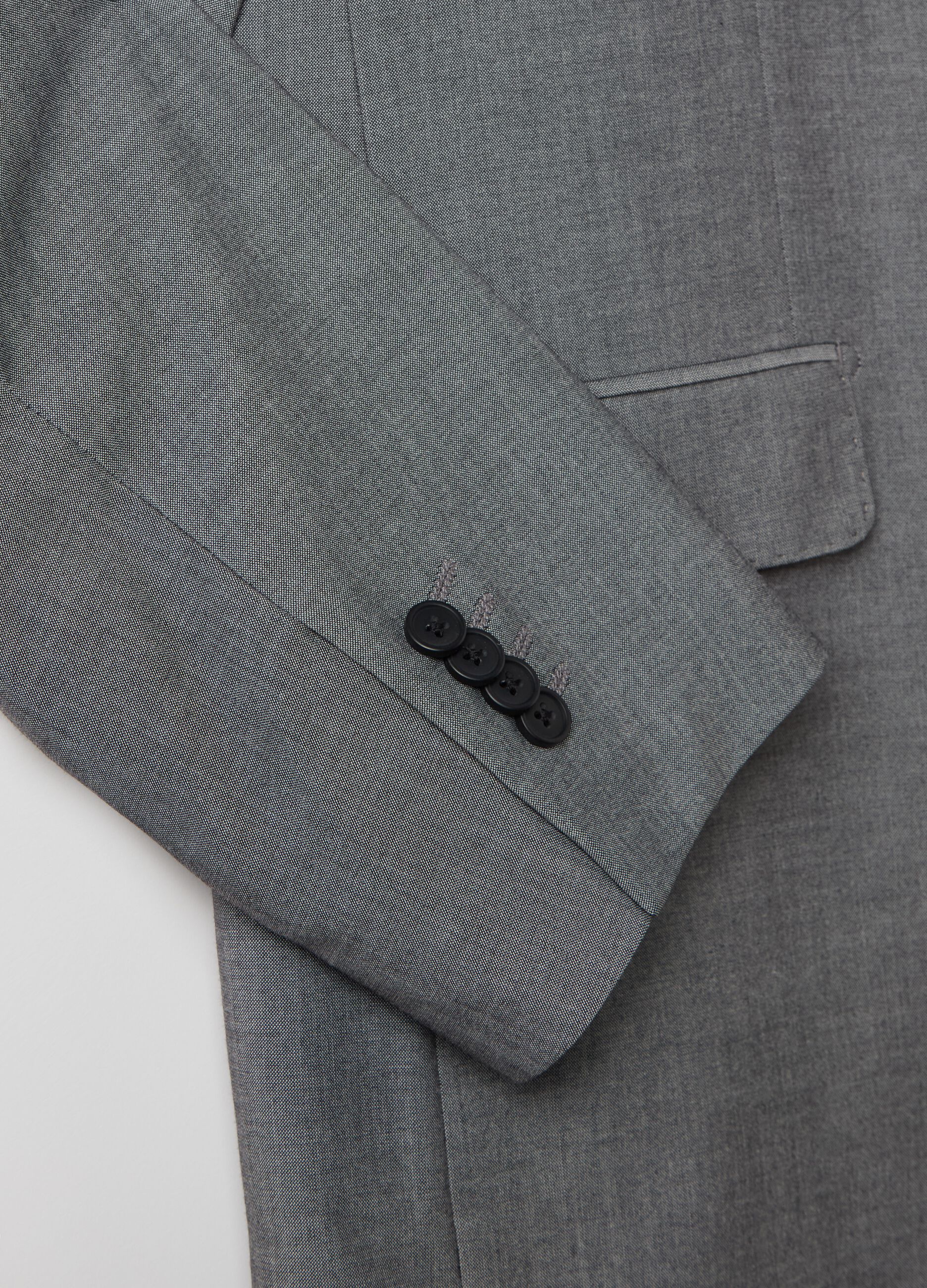 Regular-fit blazer in viscose blend
