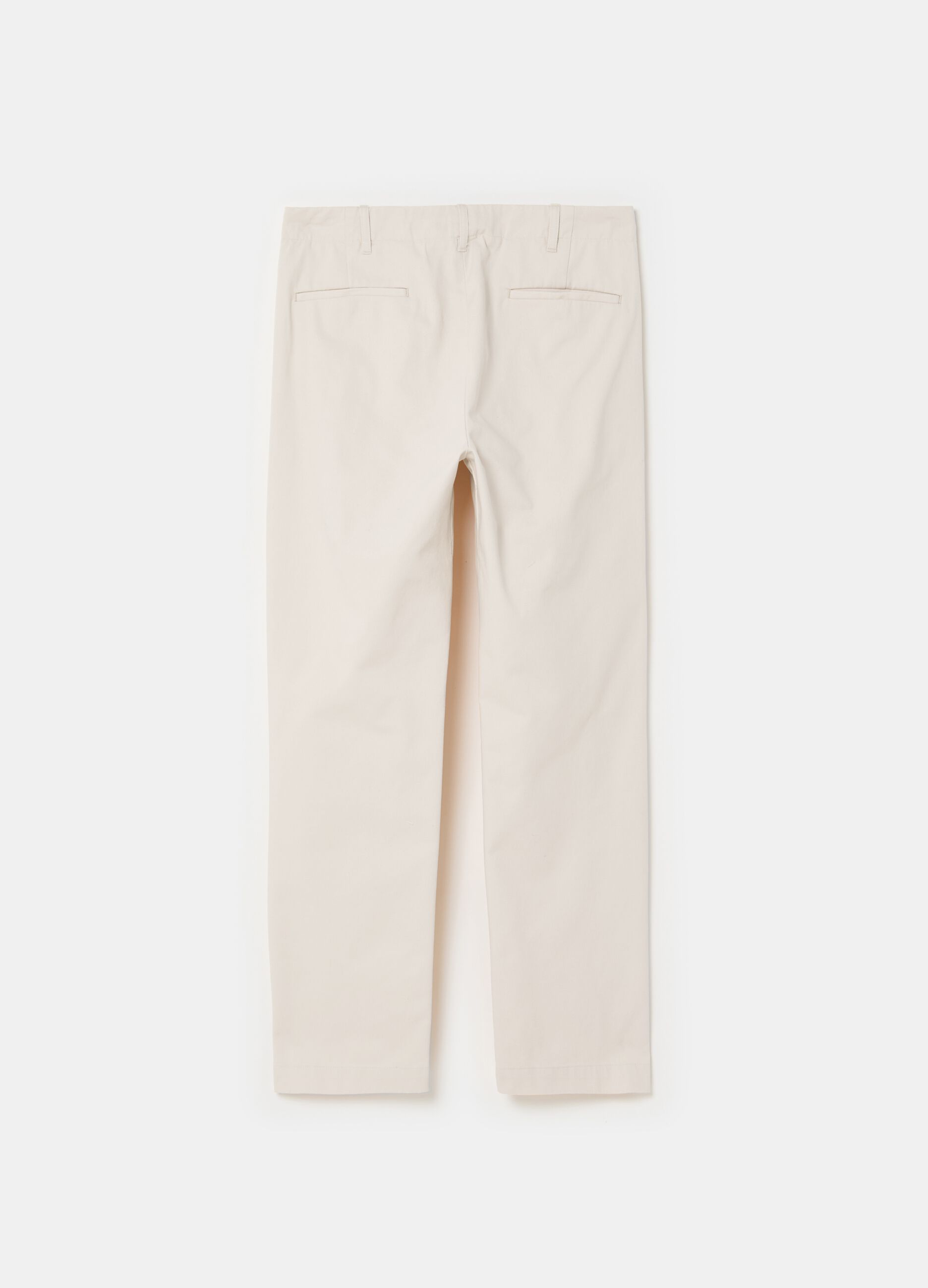 Pantalón straight fit de algodón Selection