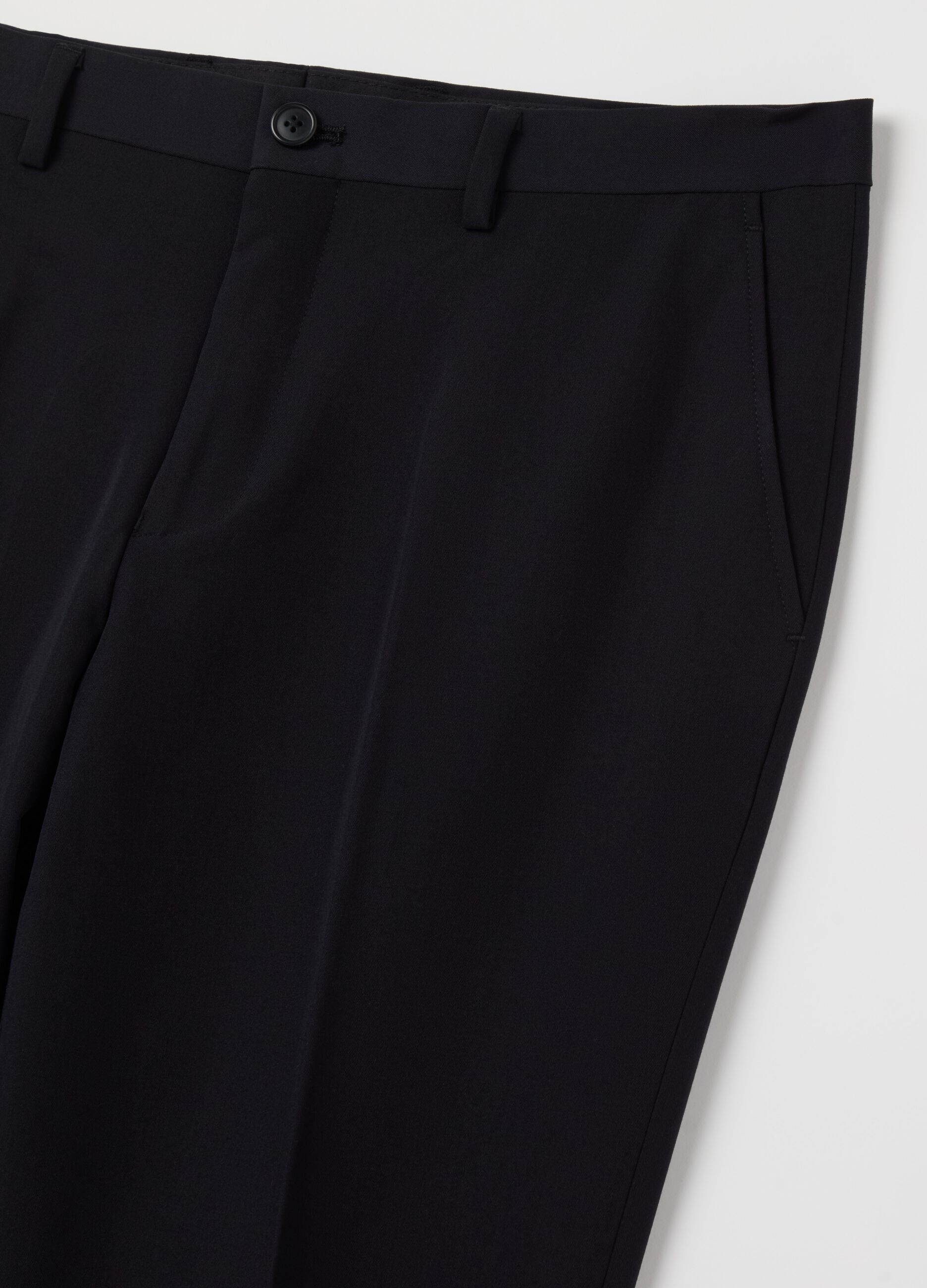 Pantalón de vestir elástico