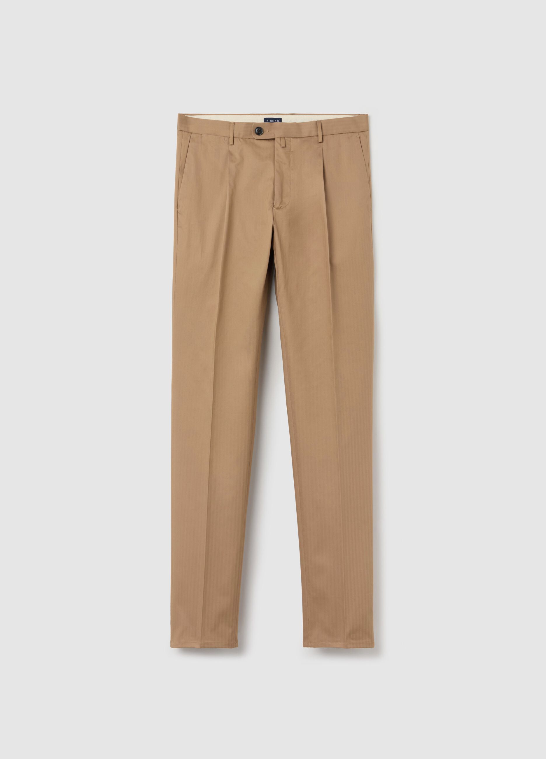 Stretch cotton chinos