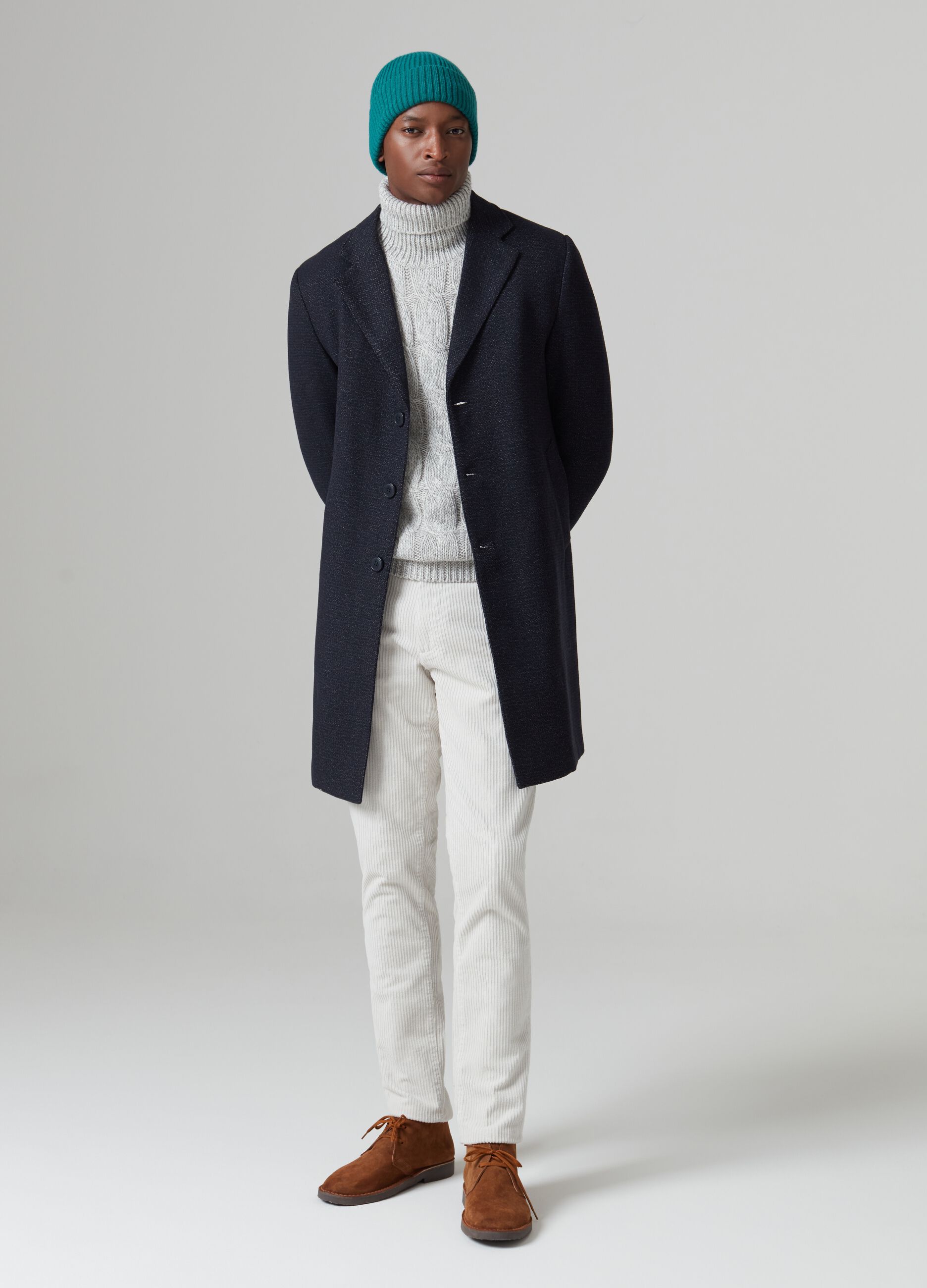 Men s Italian Fashion Coats PIOMBO