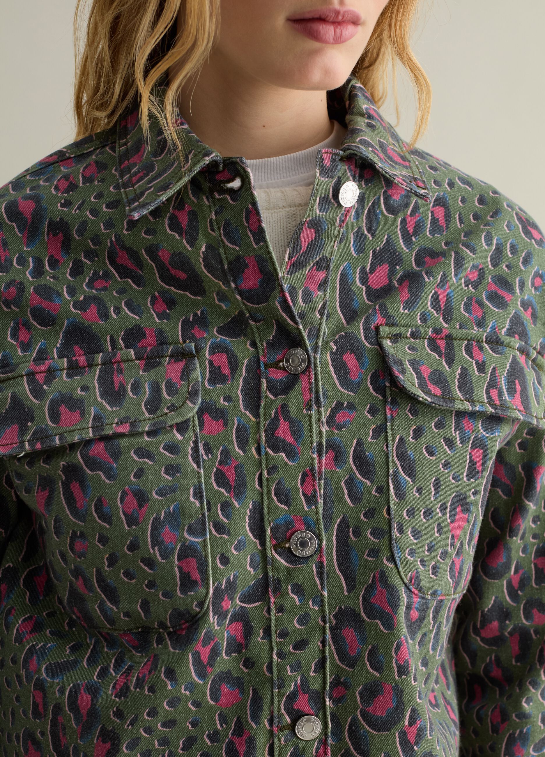 Sobrecamisa animal print