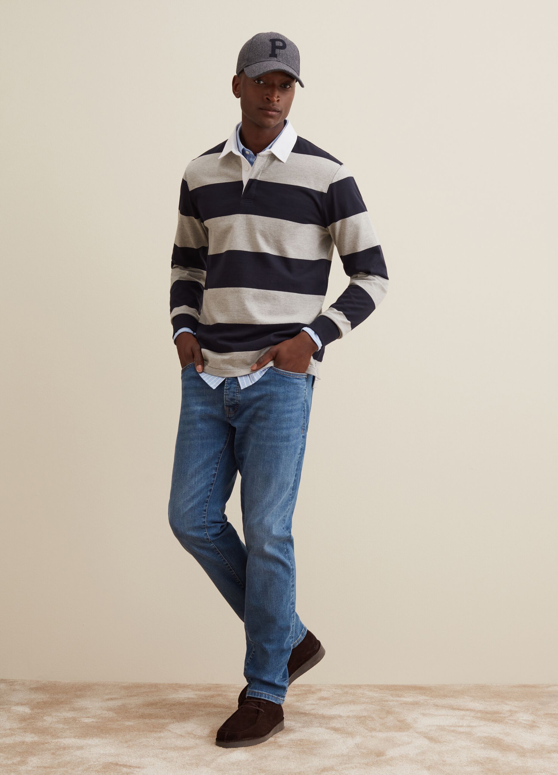 Polo deals de rayas