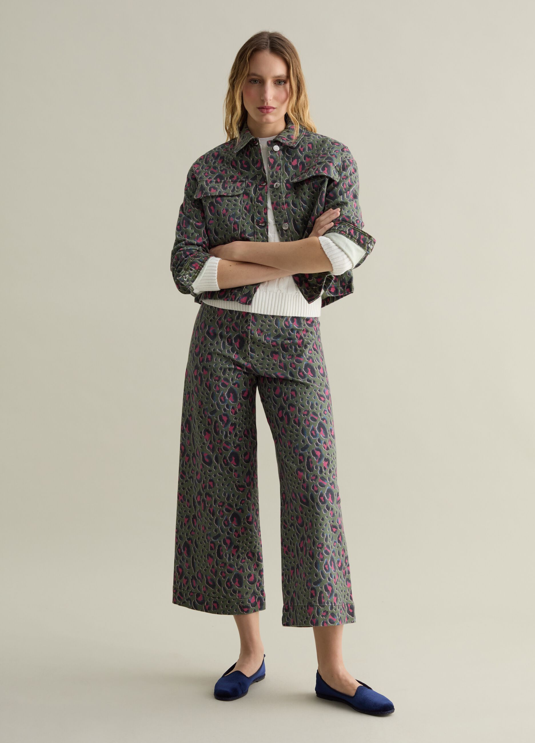 Sobrecamisa animal print