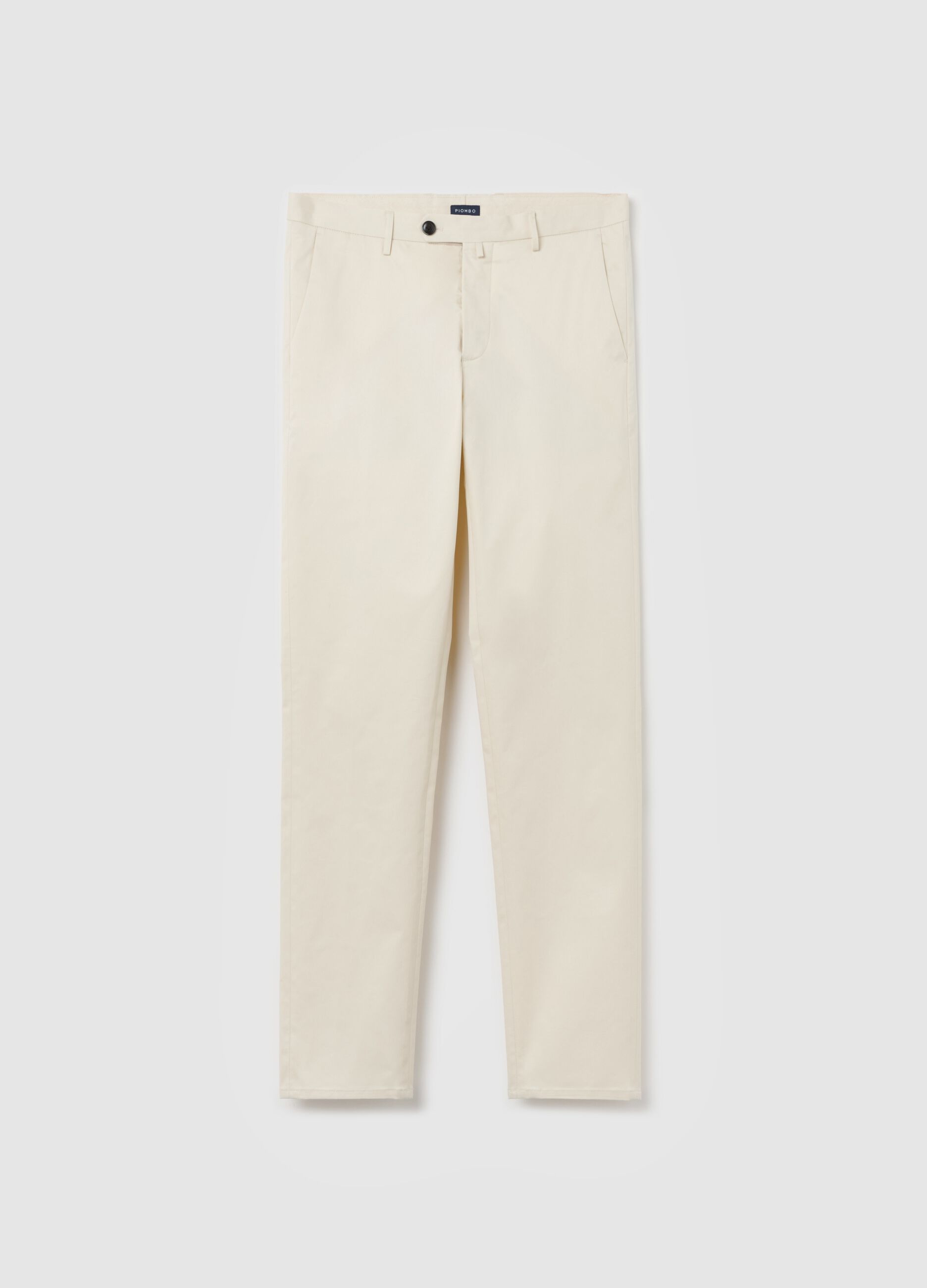 Chinos de algodón elástico