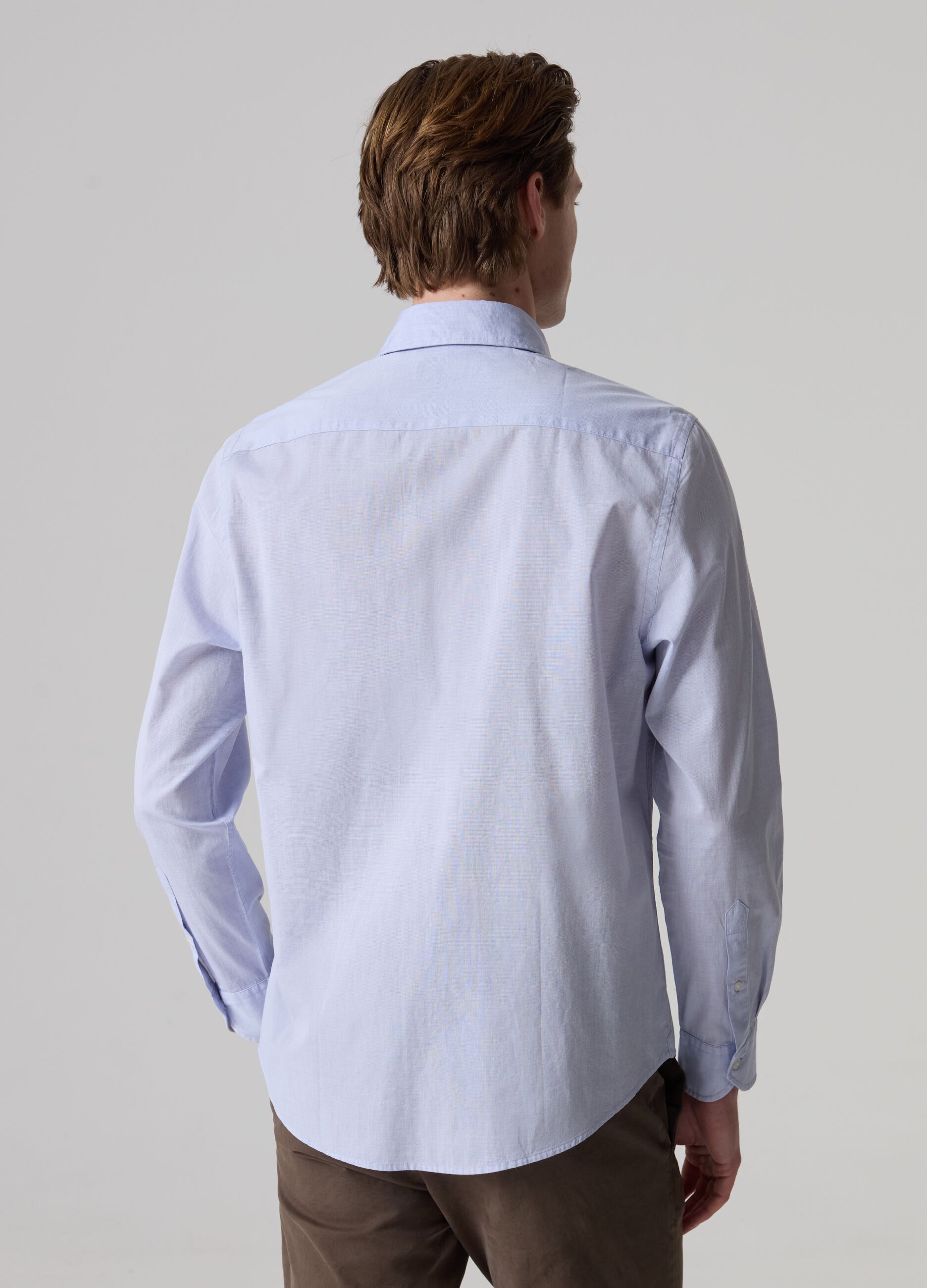Poplin shirt with pocket_1