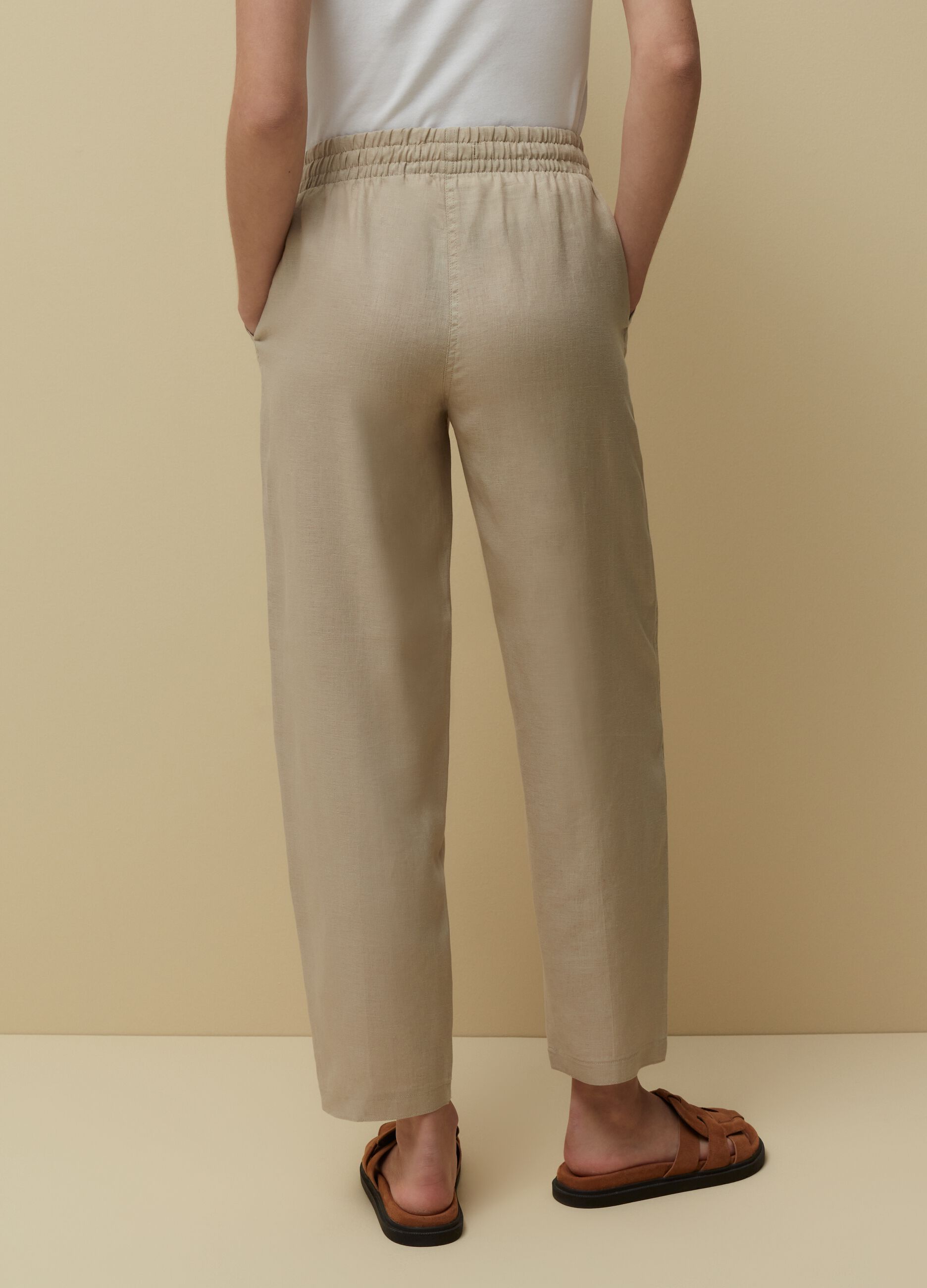 Linen trousers