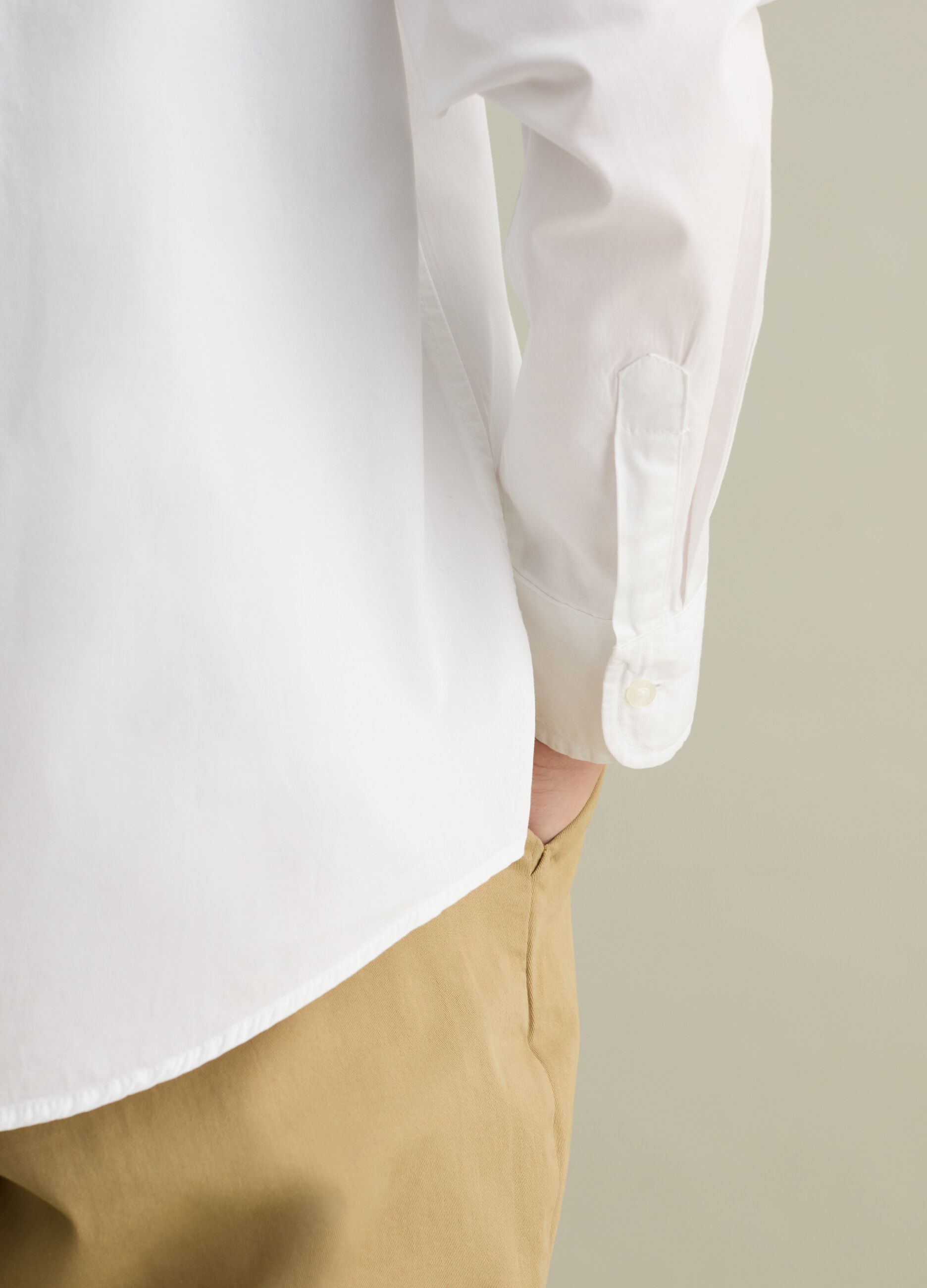 Camisa de popelina