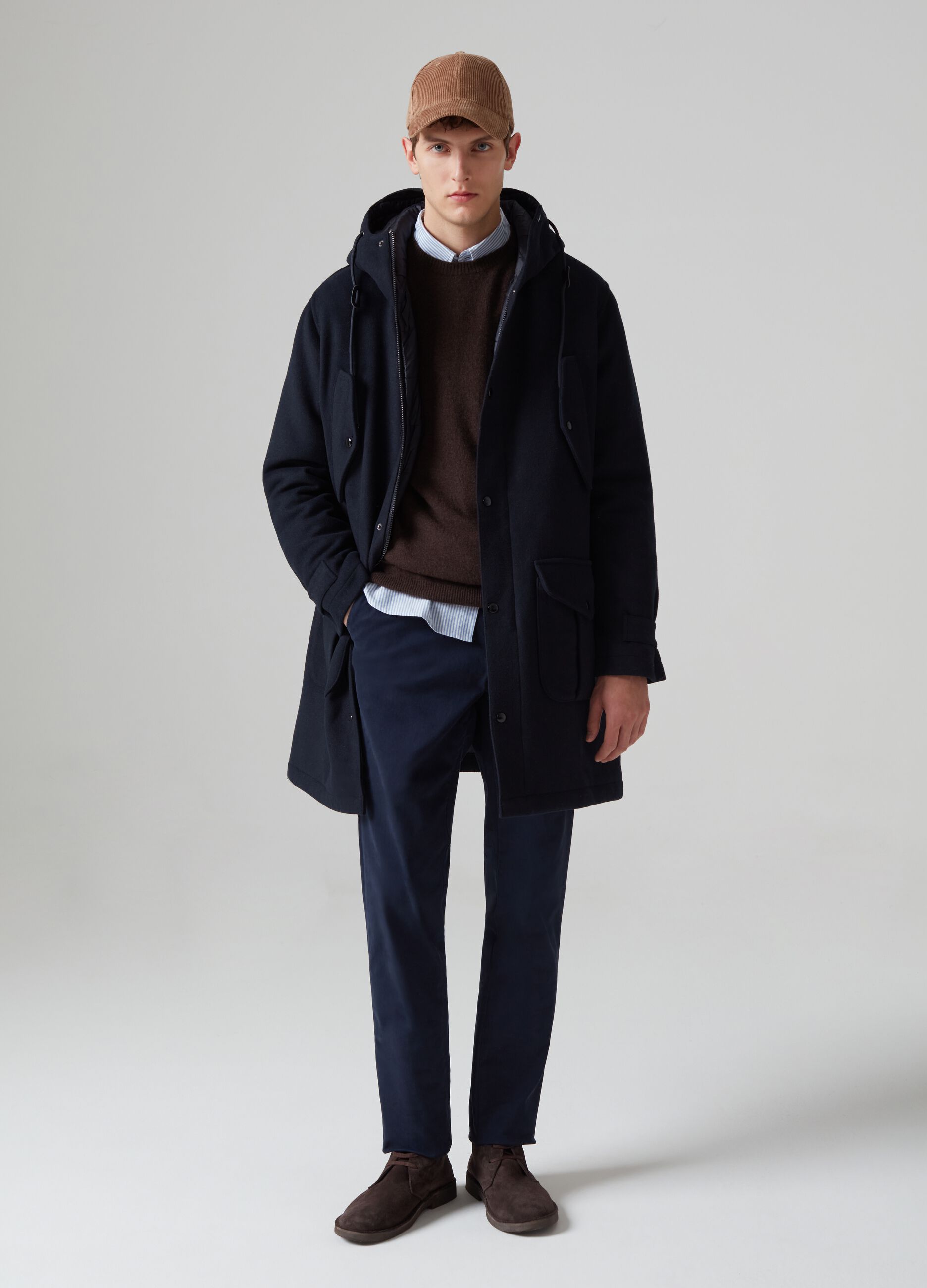 Parka de pa帽o hombre hotsell