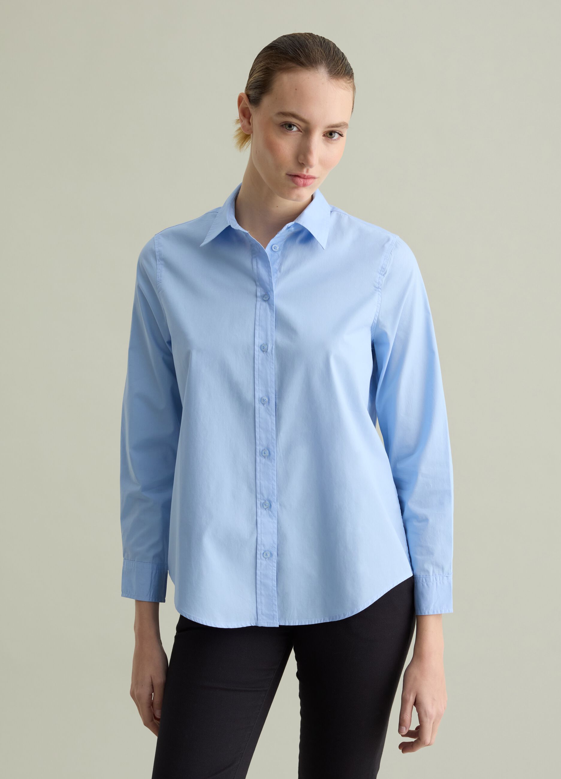 Camisa de popelina