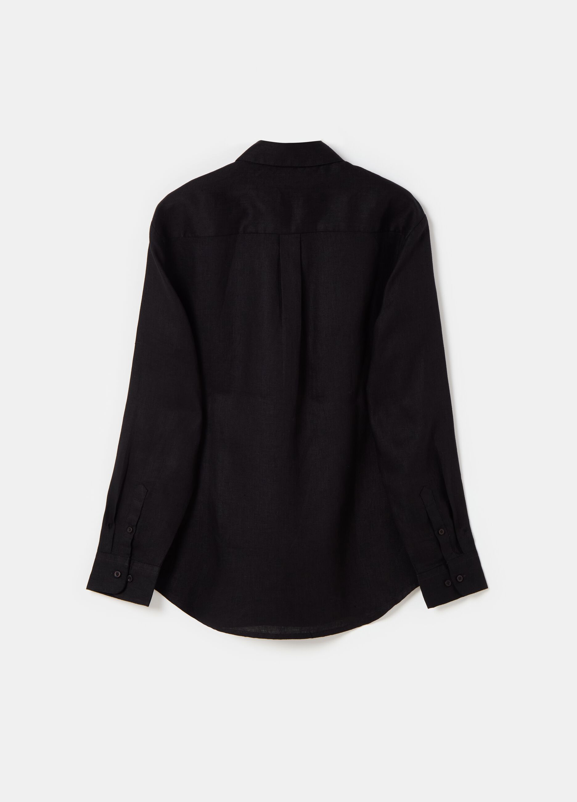 Contemporary shirt in linen_4