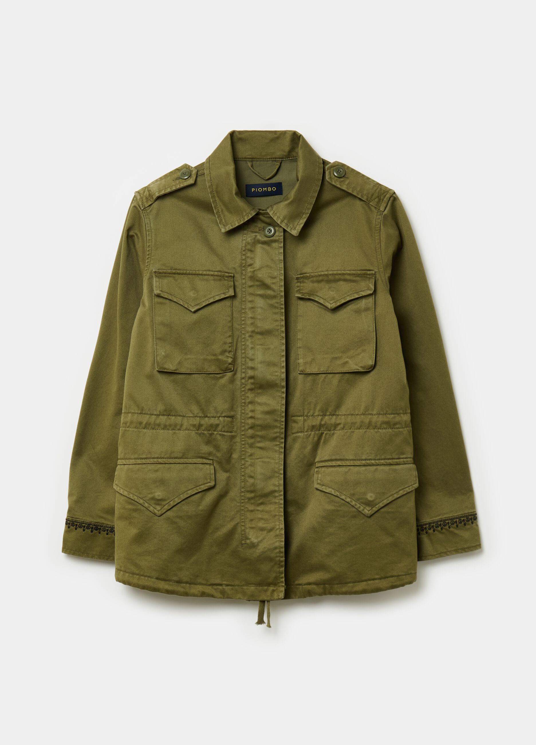 Safari jacket with embroidered details_3