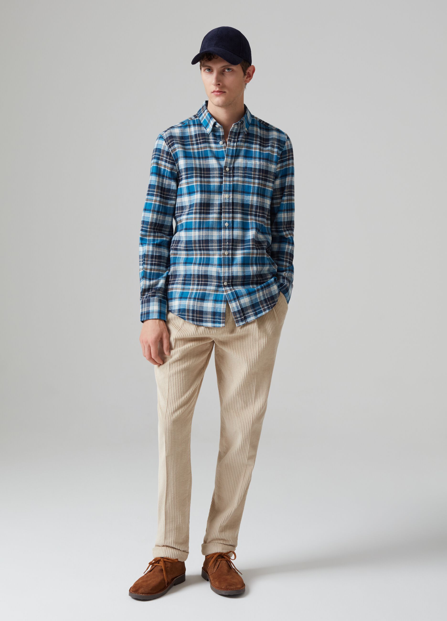 Camisa de franela cuadros cheap