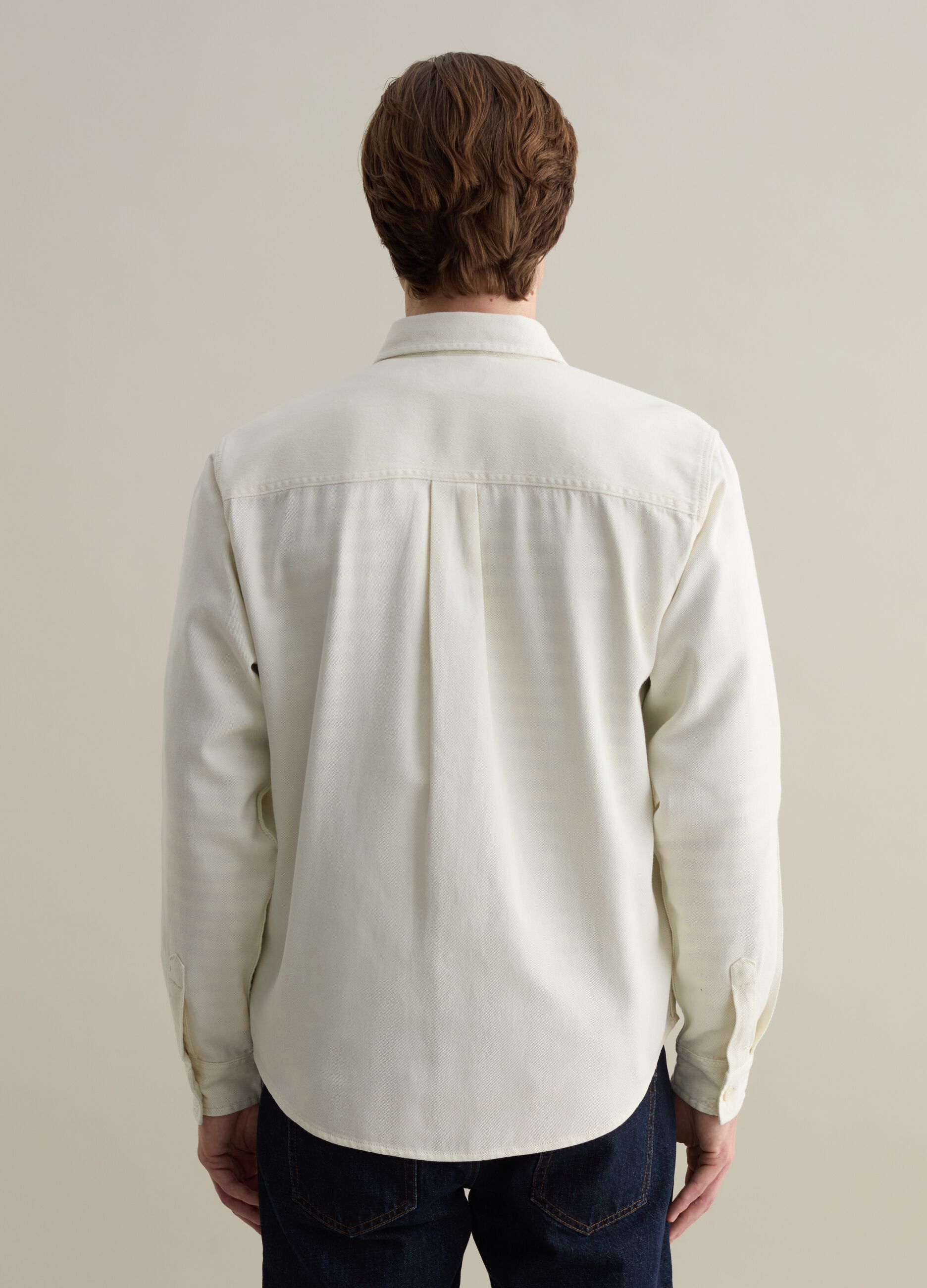 Cotton shacket