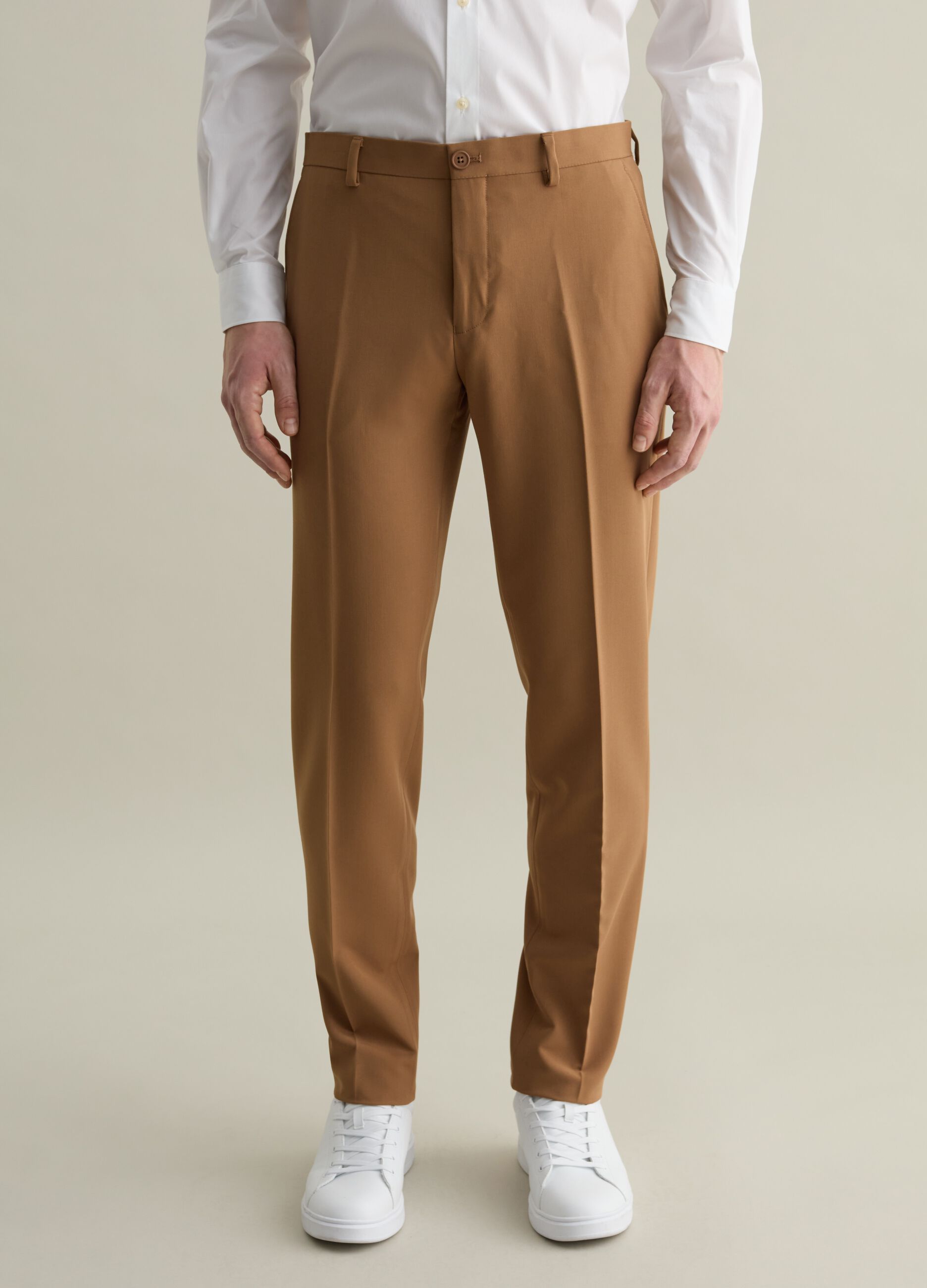 Pantalón de vestir elástico