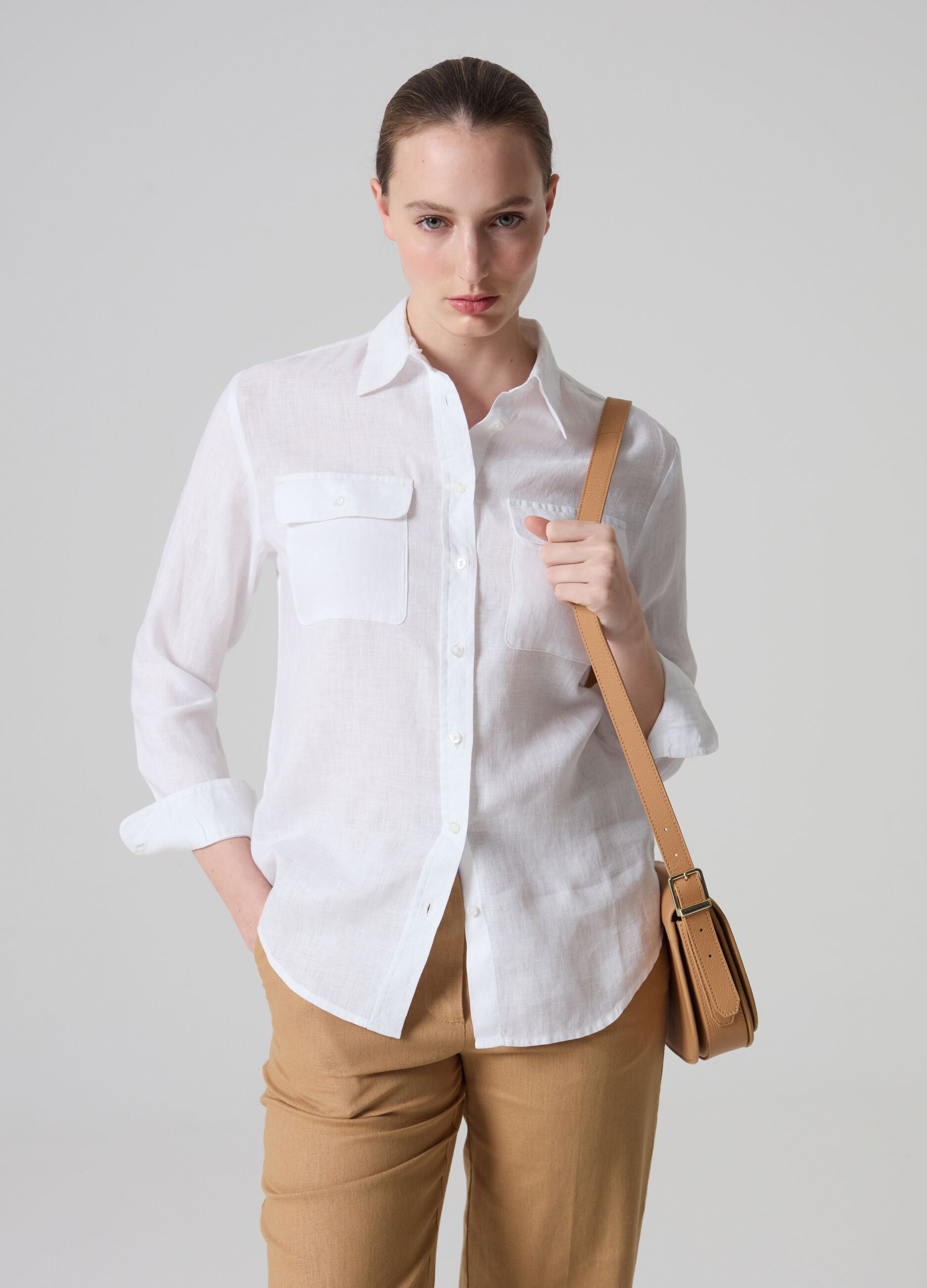 Camisa de lino Contemporary_0