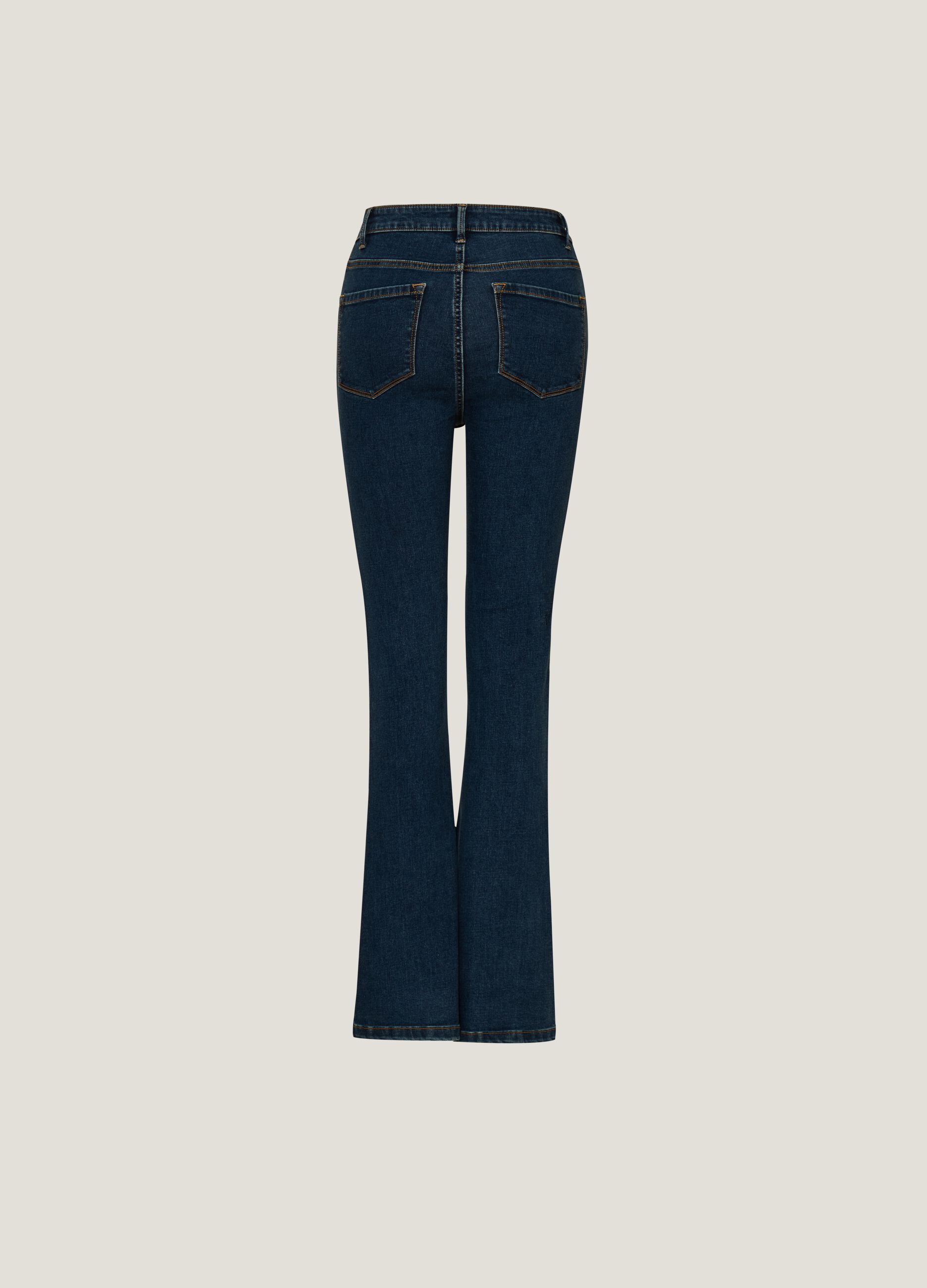 Ultra-slim flare-fit jeans_5