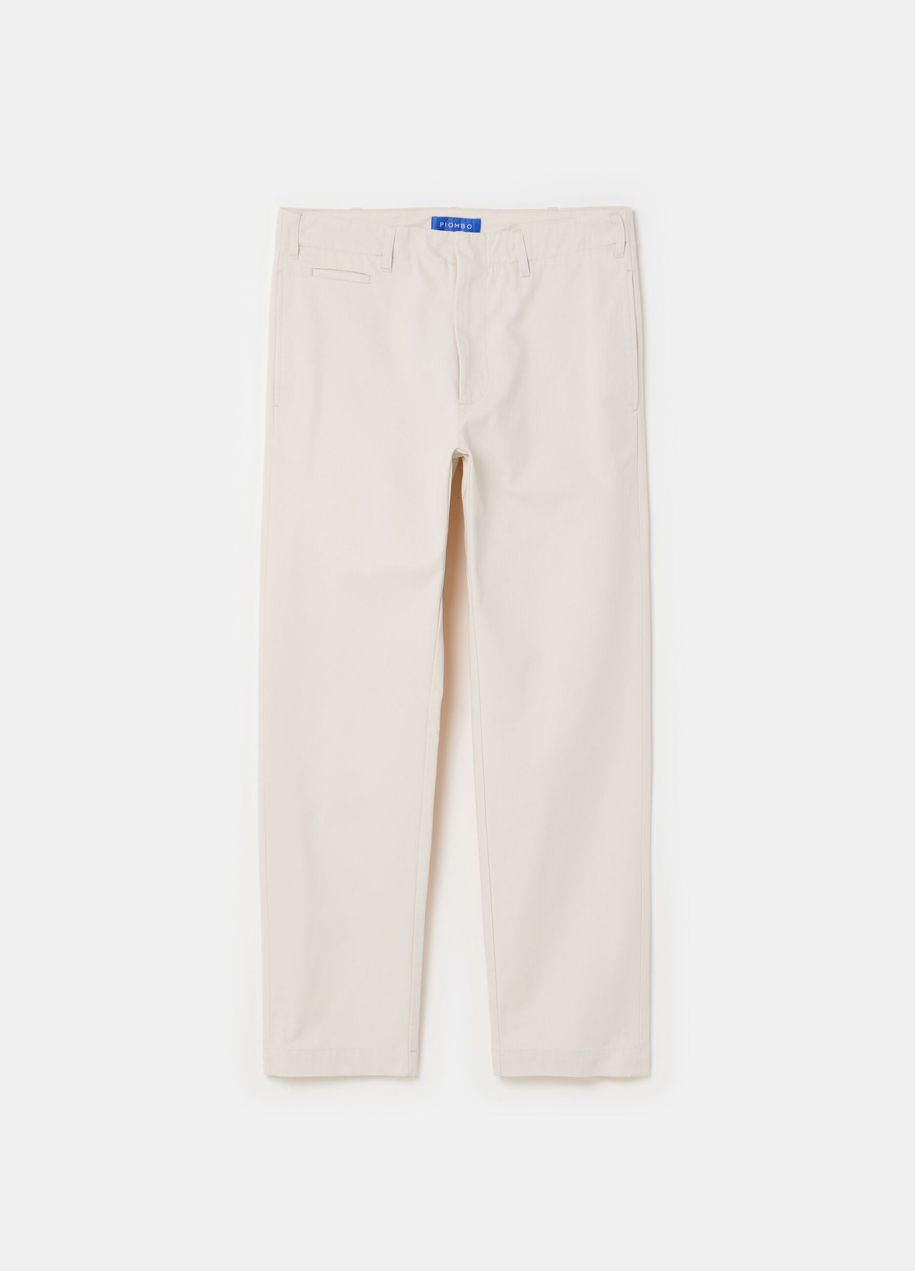 Pantalón straight fit de algodón Selection_3