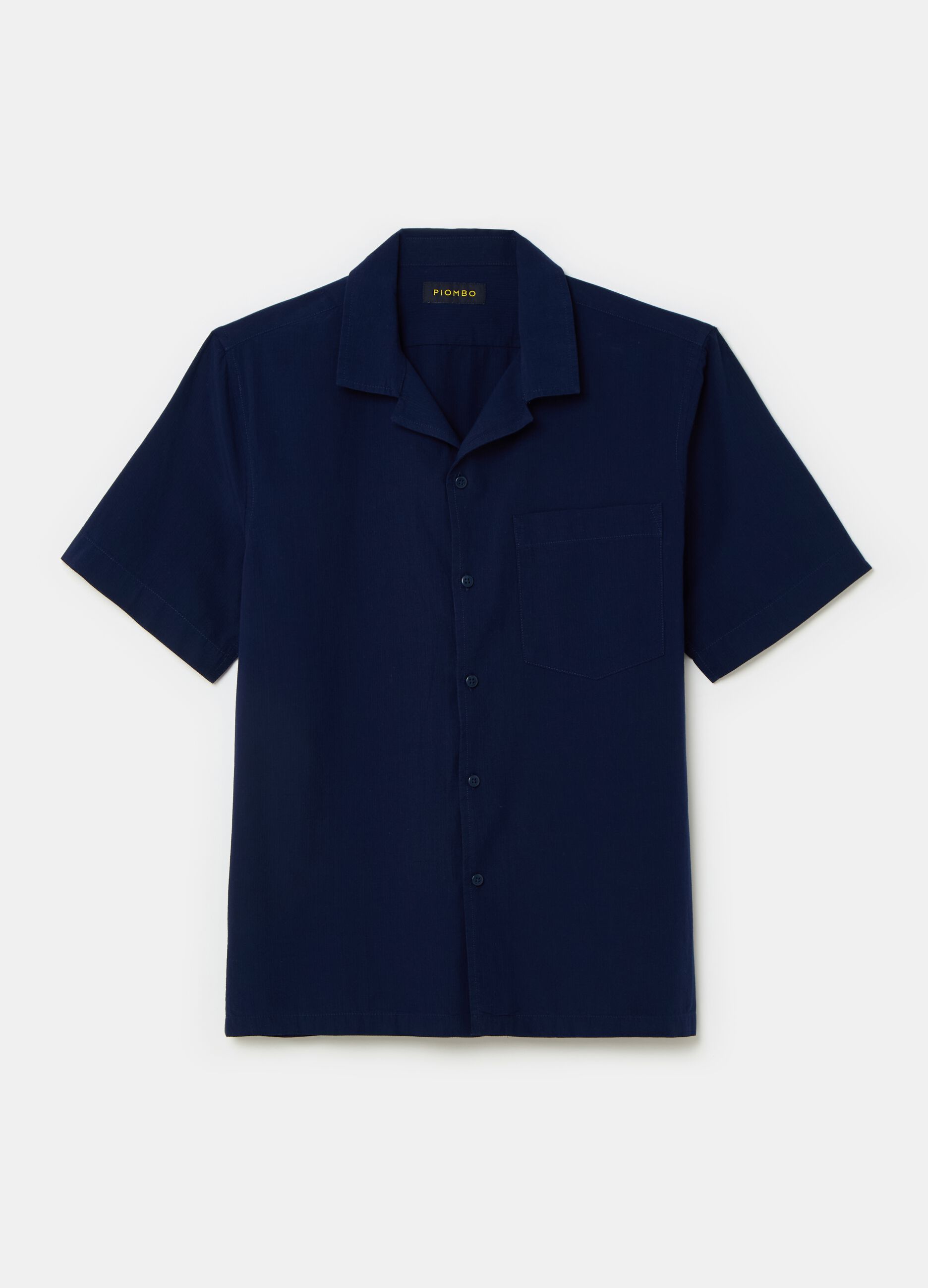 Camisa de manga corta de sirsaca con bolsillo_3