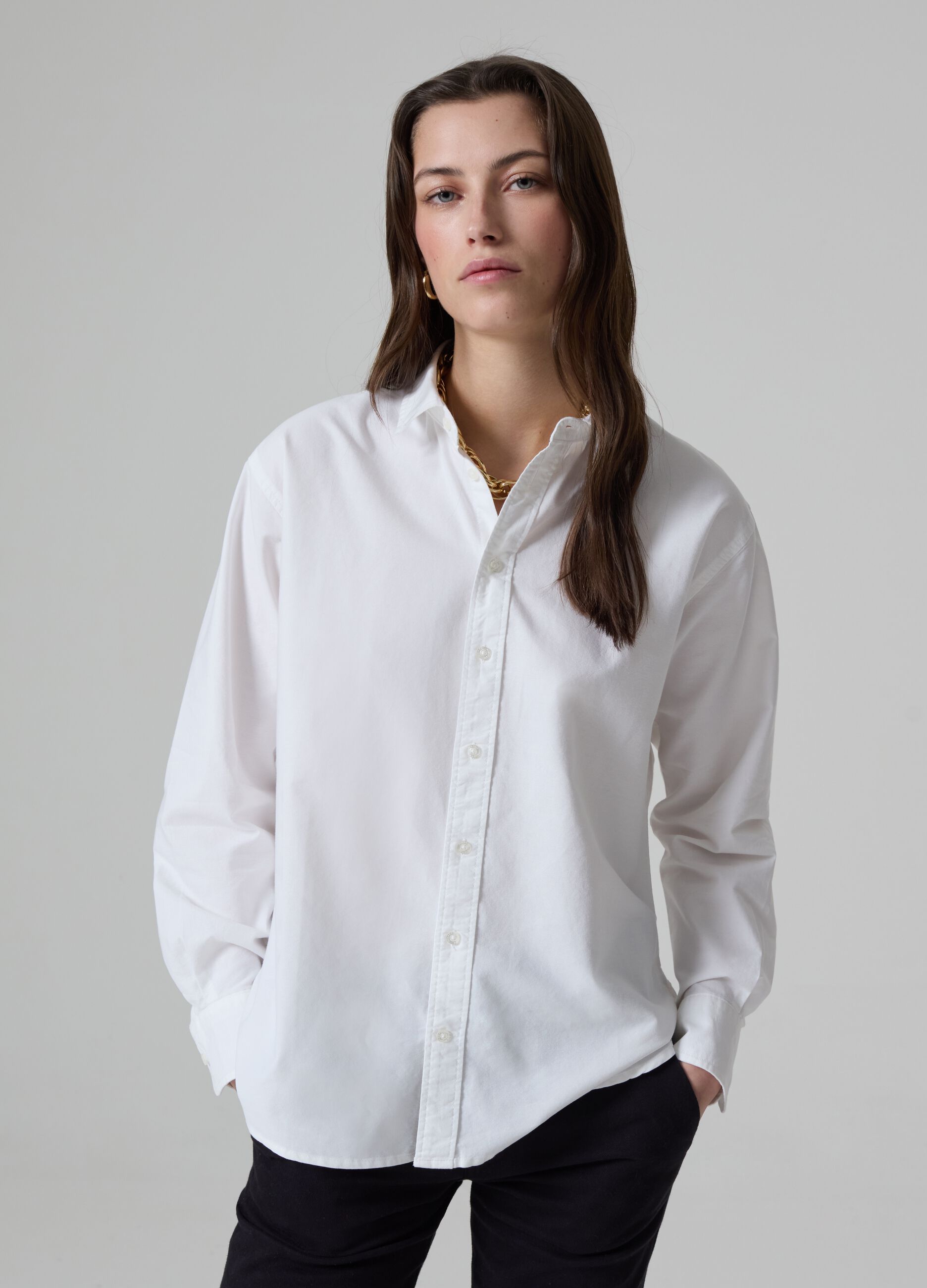 Oxford cotton shirt_0
