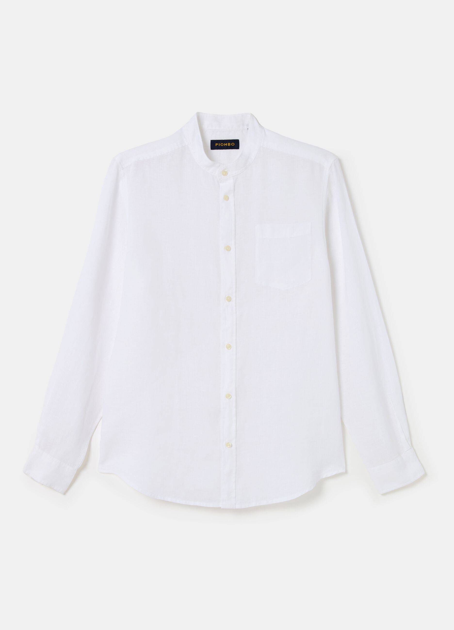 Camisa de lino con cuello mao_3