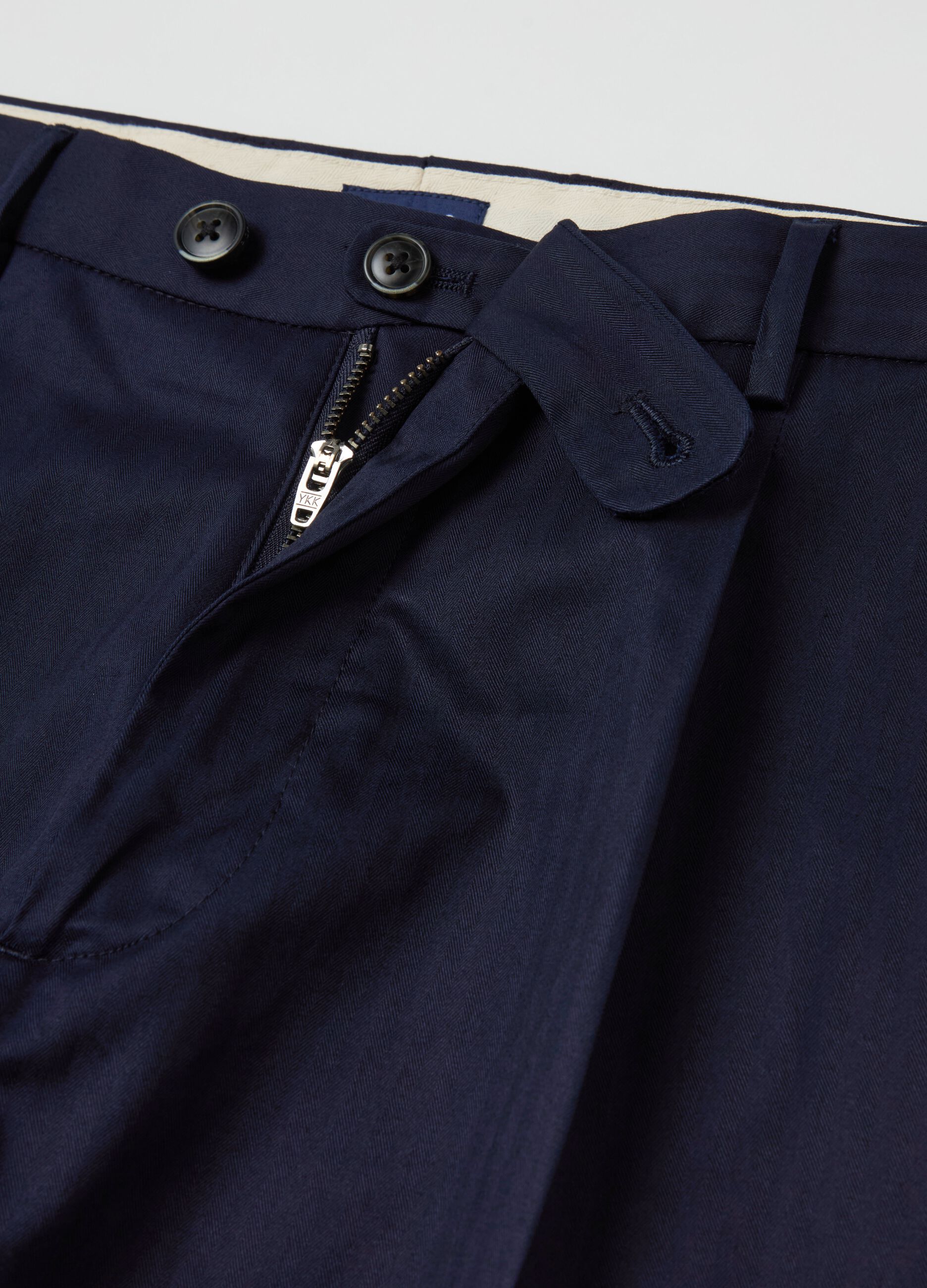 Stretch cotton chinos