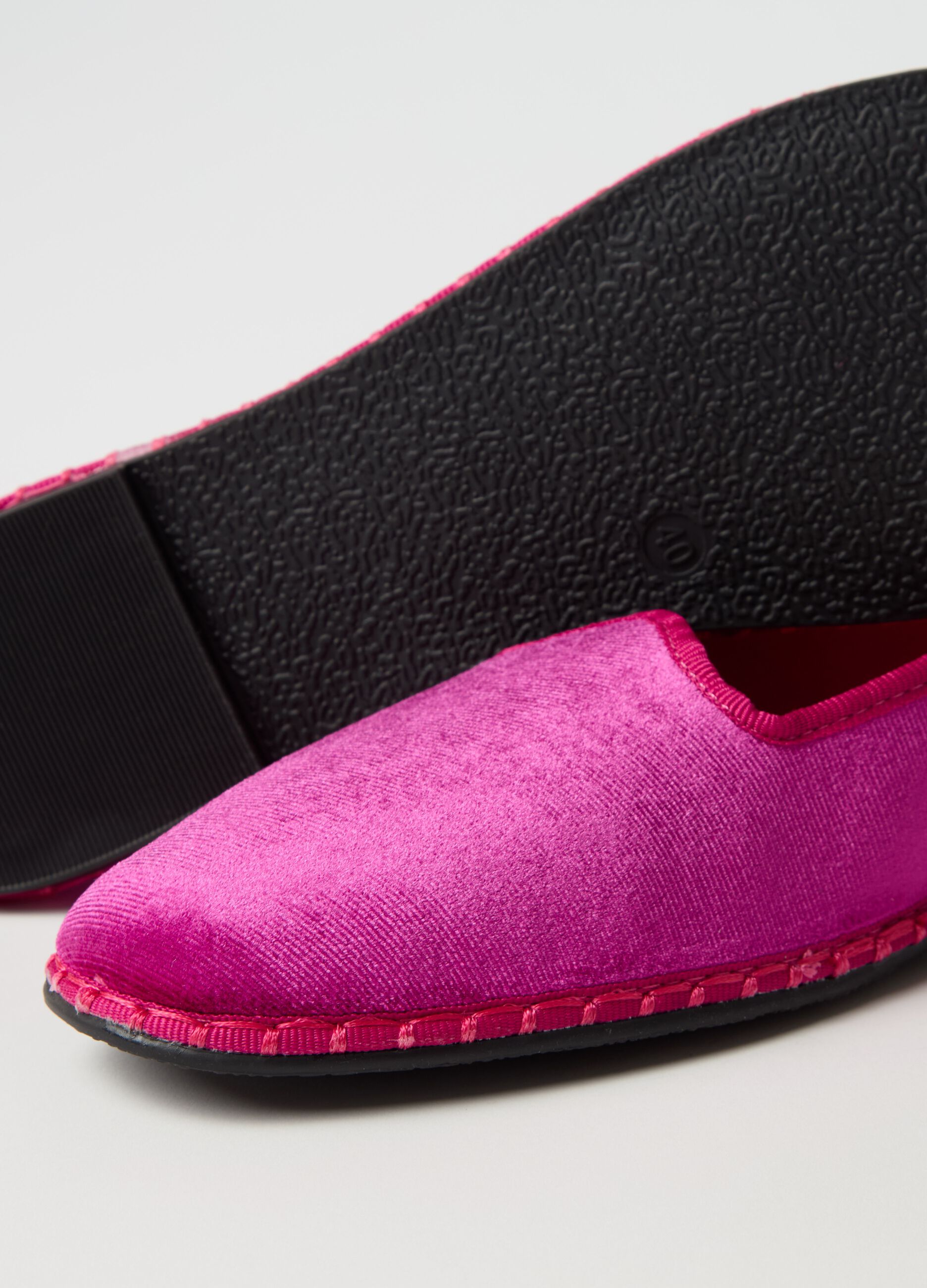 Solid colour slipper shoes