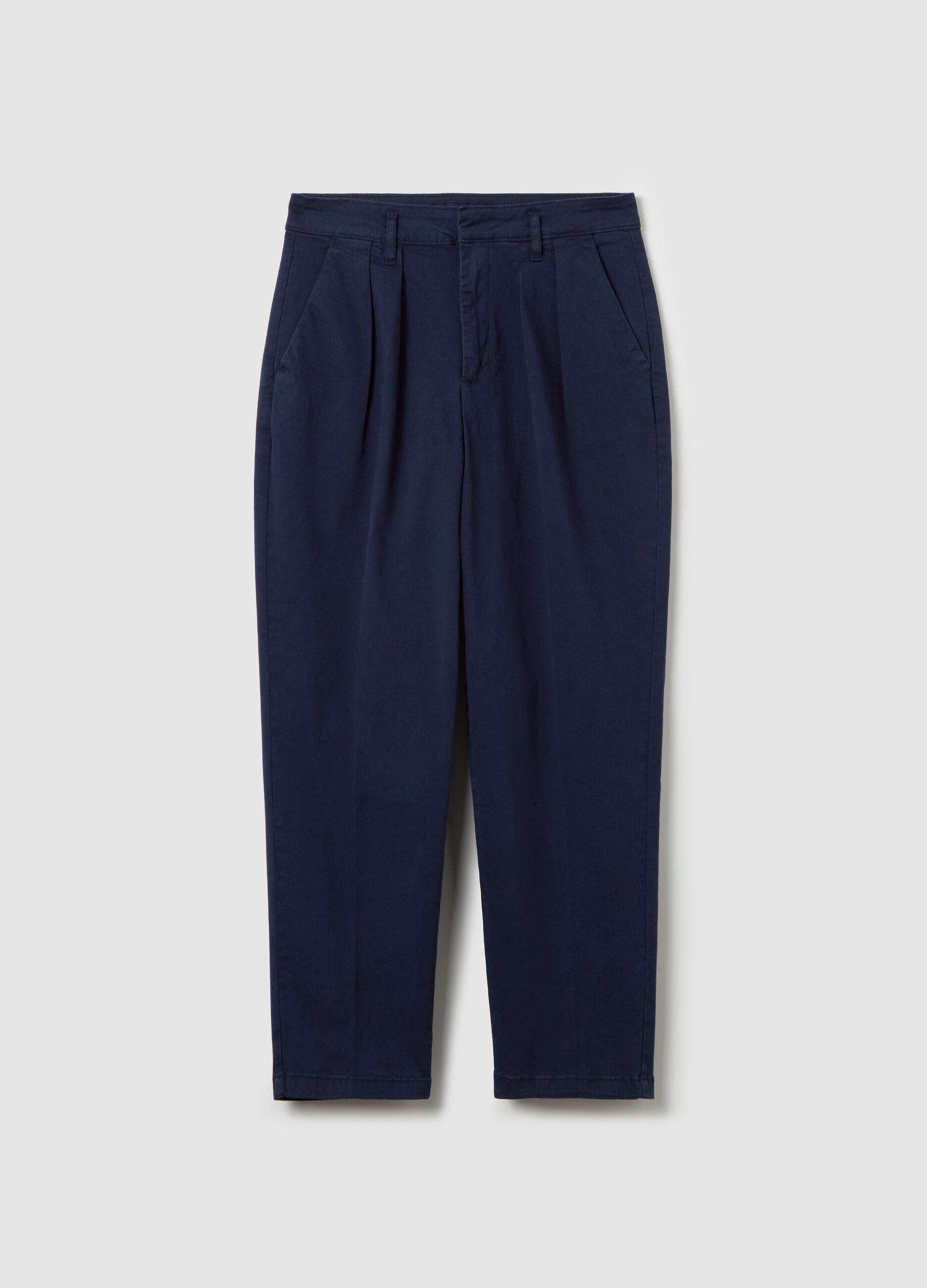 Stretch cotton chinos